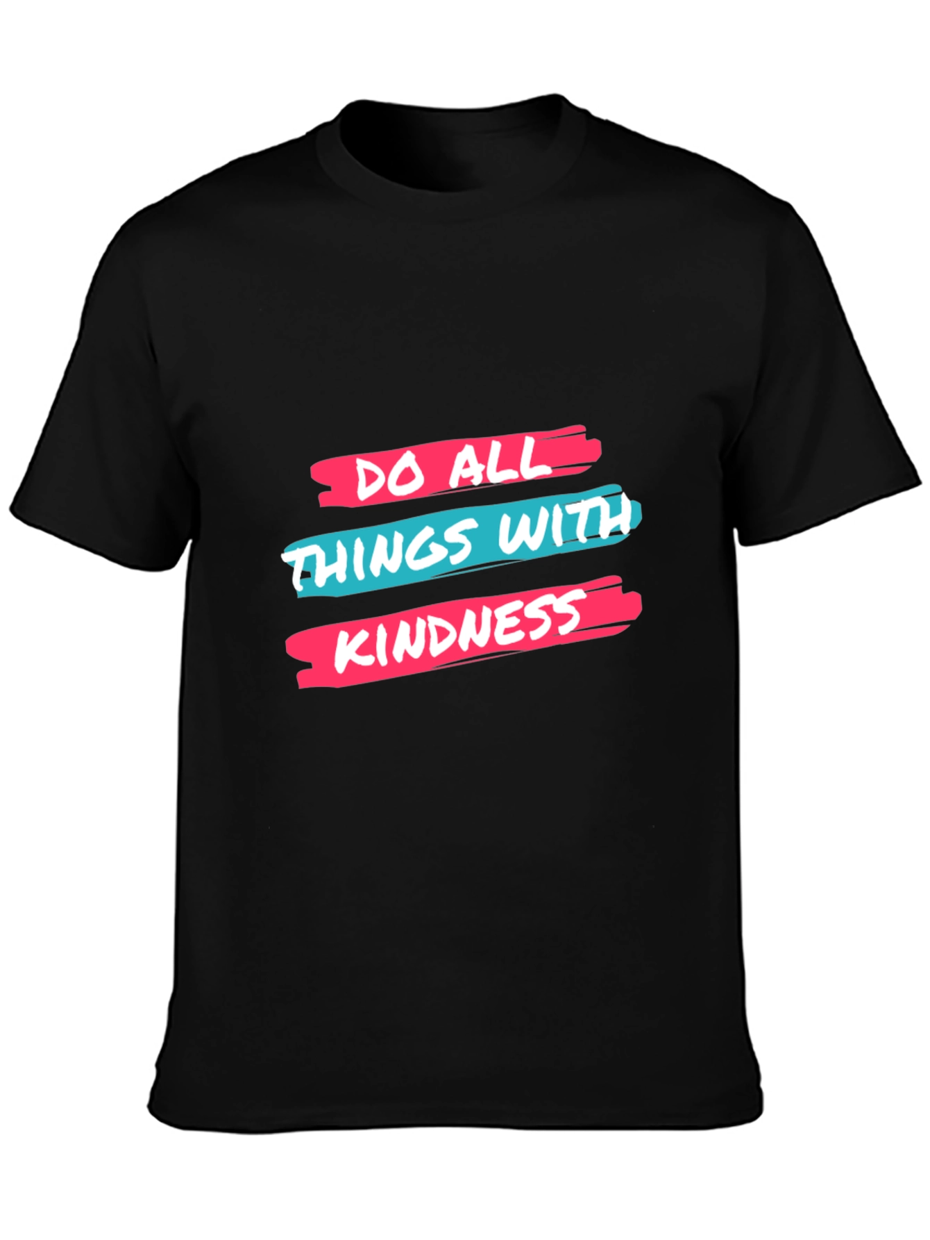 Black Kindness Graphic Tee - Stylish & Comfy! view 3