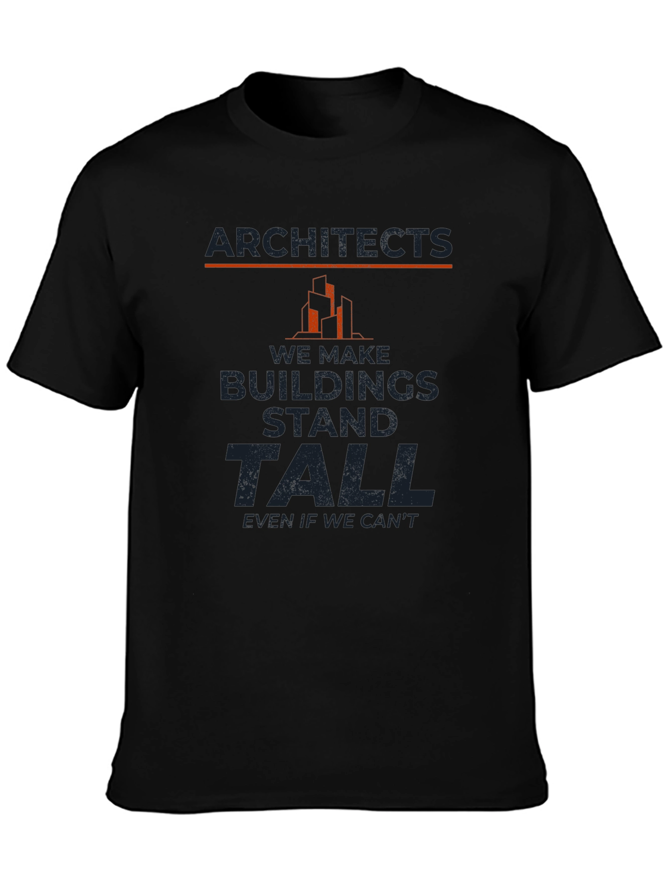 Black Architects Buildings Stand Tall T-Shirt view 3