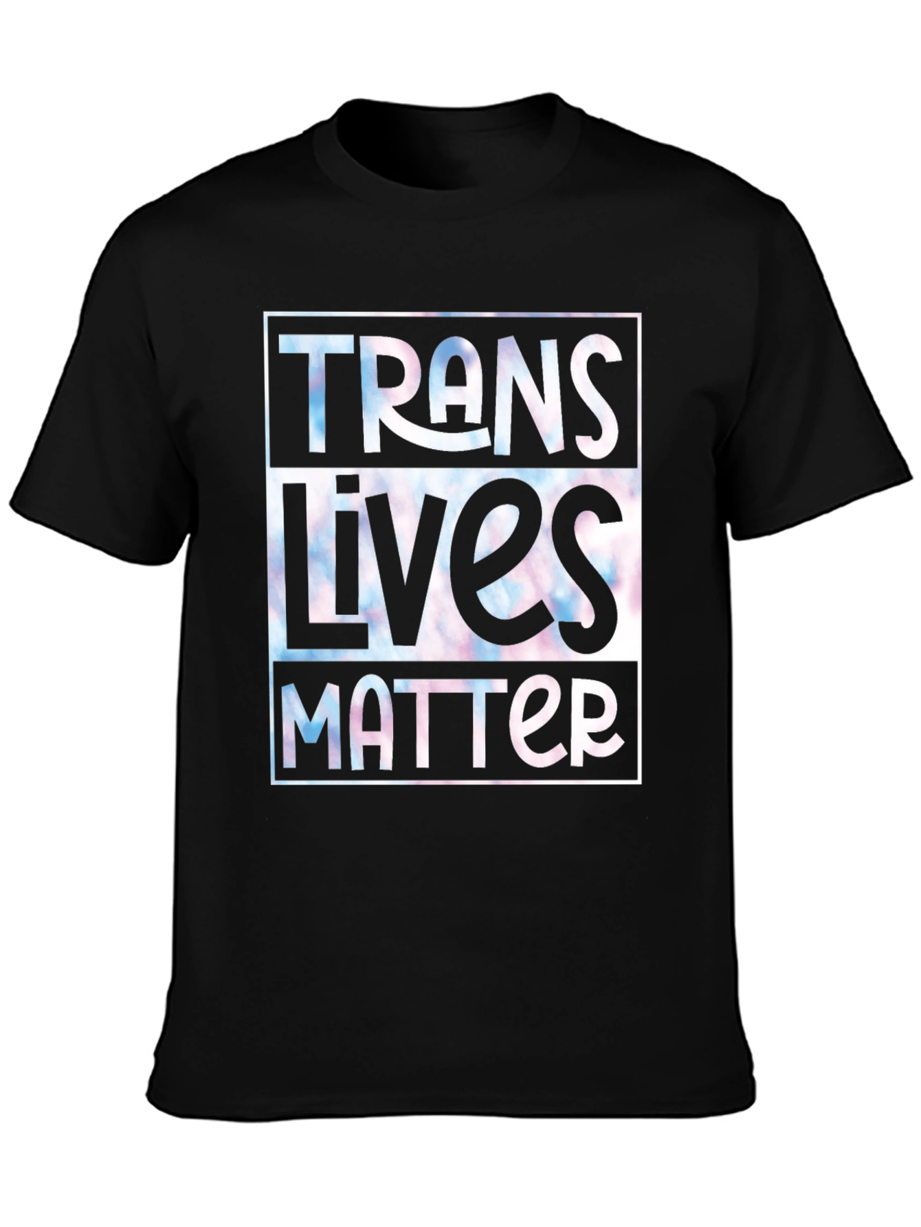 Black Trans Lives Matter Graphic Tee view 3