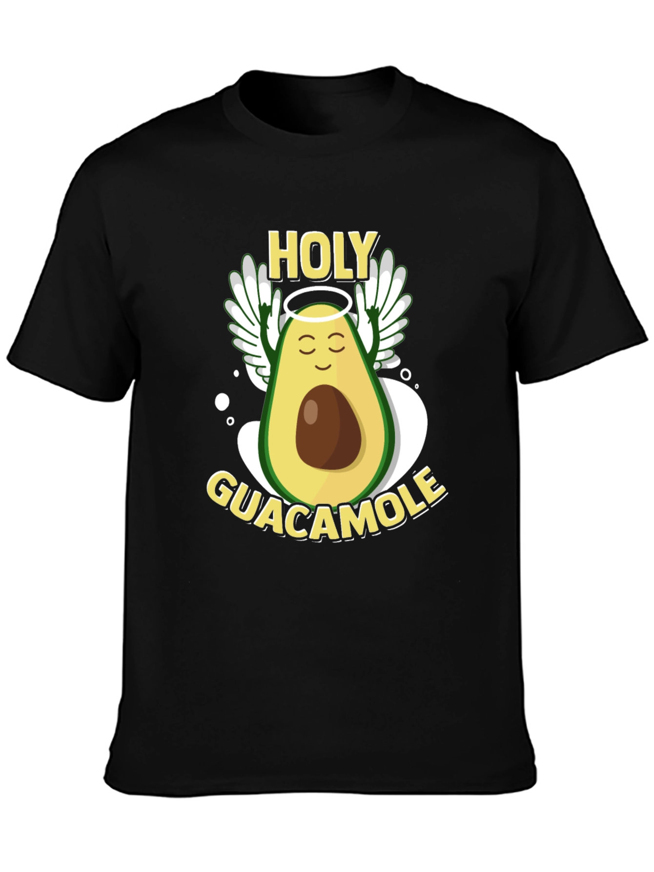 Black Holy Guacamole Black T-Shirt view 3