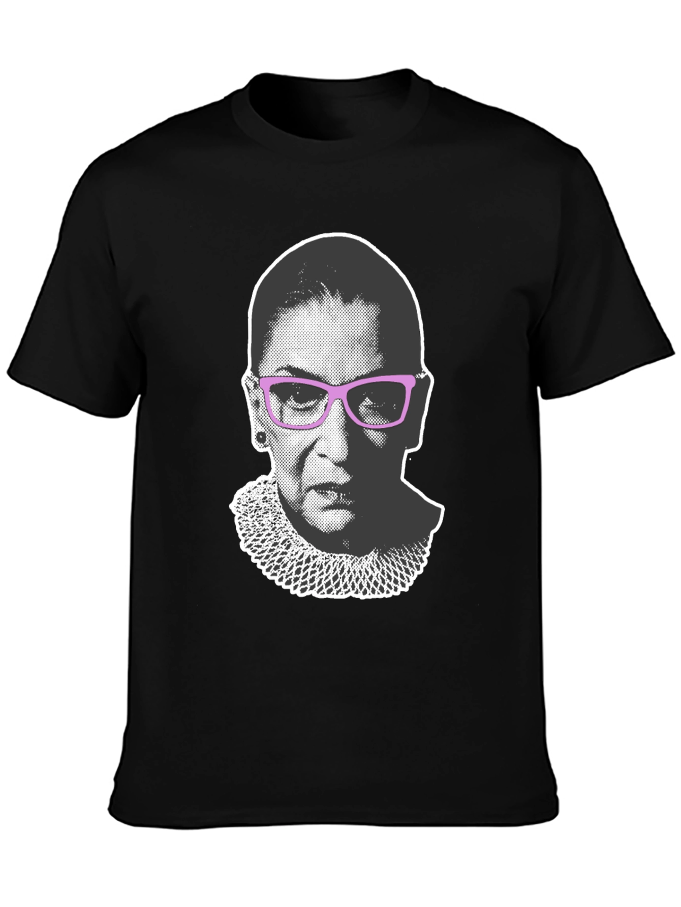 RBG Graphic Tee - Black Unisex T-Shirt - 3
