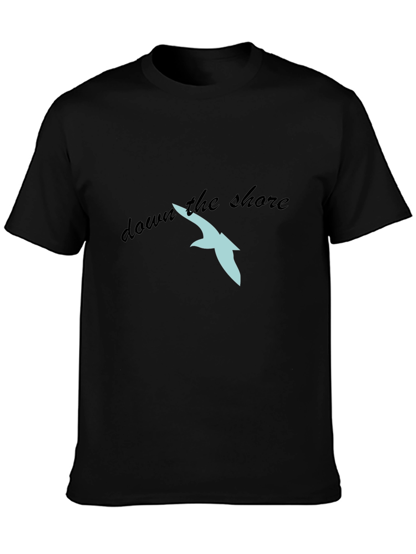 Black Shore Bird T-Shirt view 3