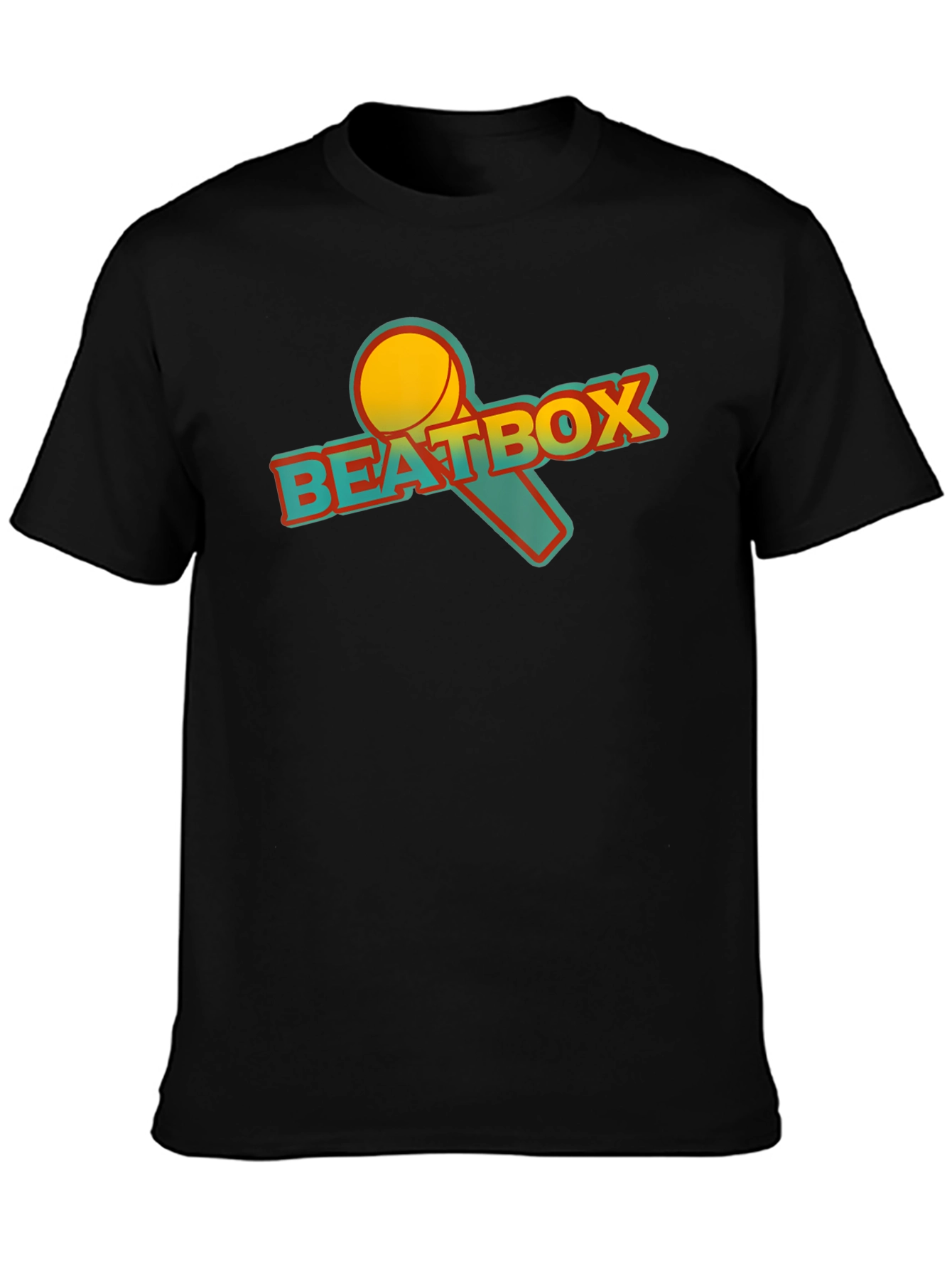 Black Beatbox Graphic Tee - Black view 3