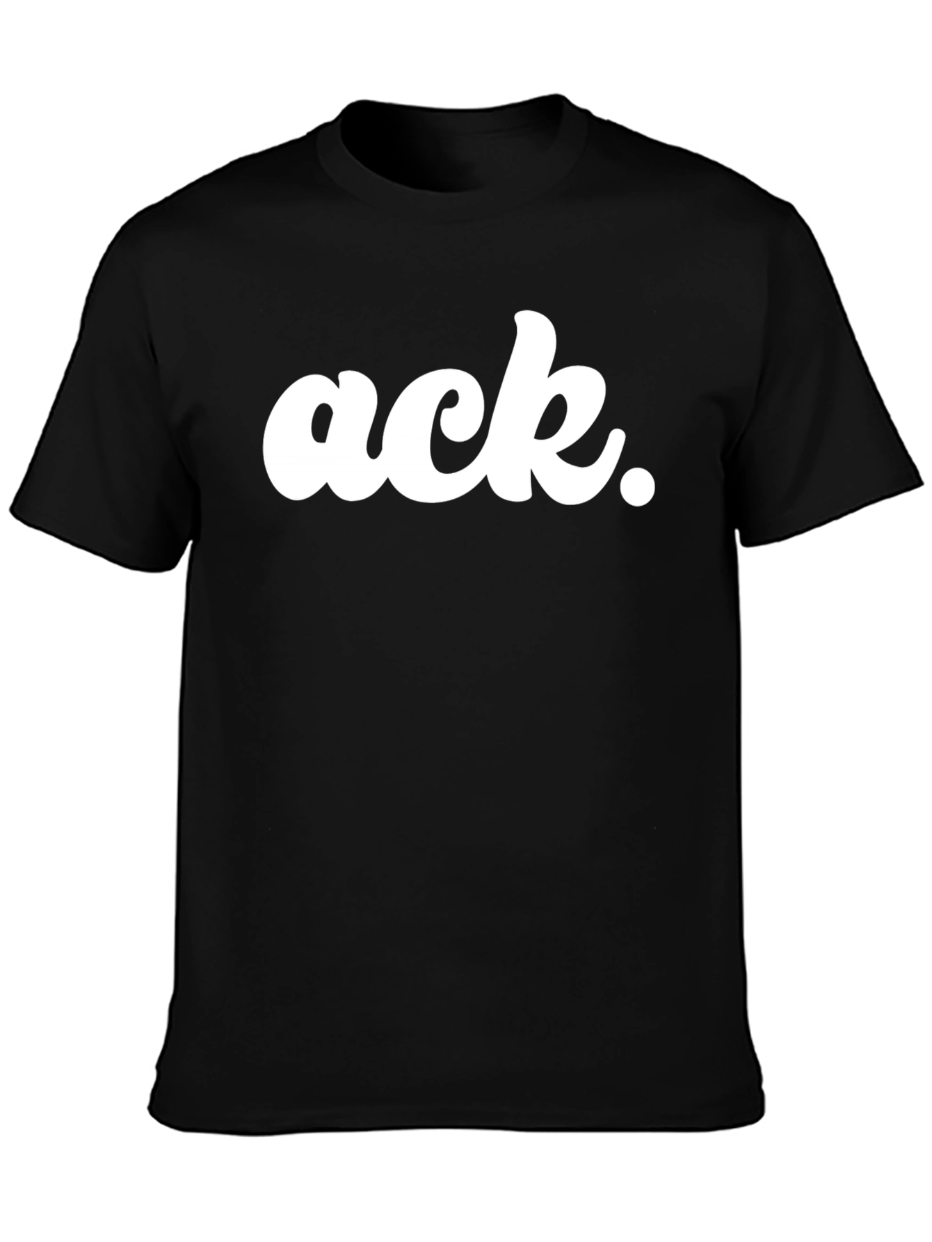Black Ack. T-Shirt - Stylish Graphic Tee view 3