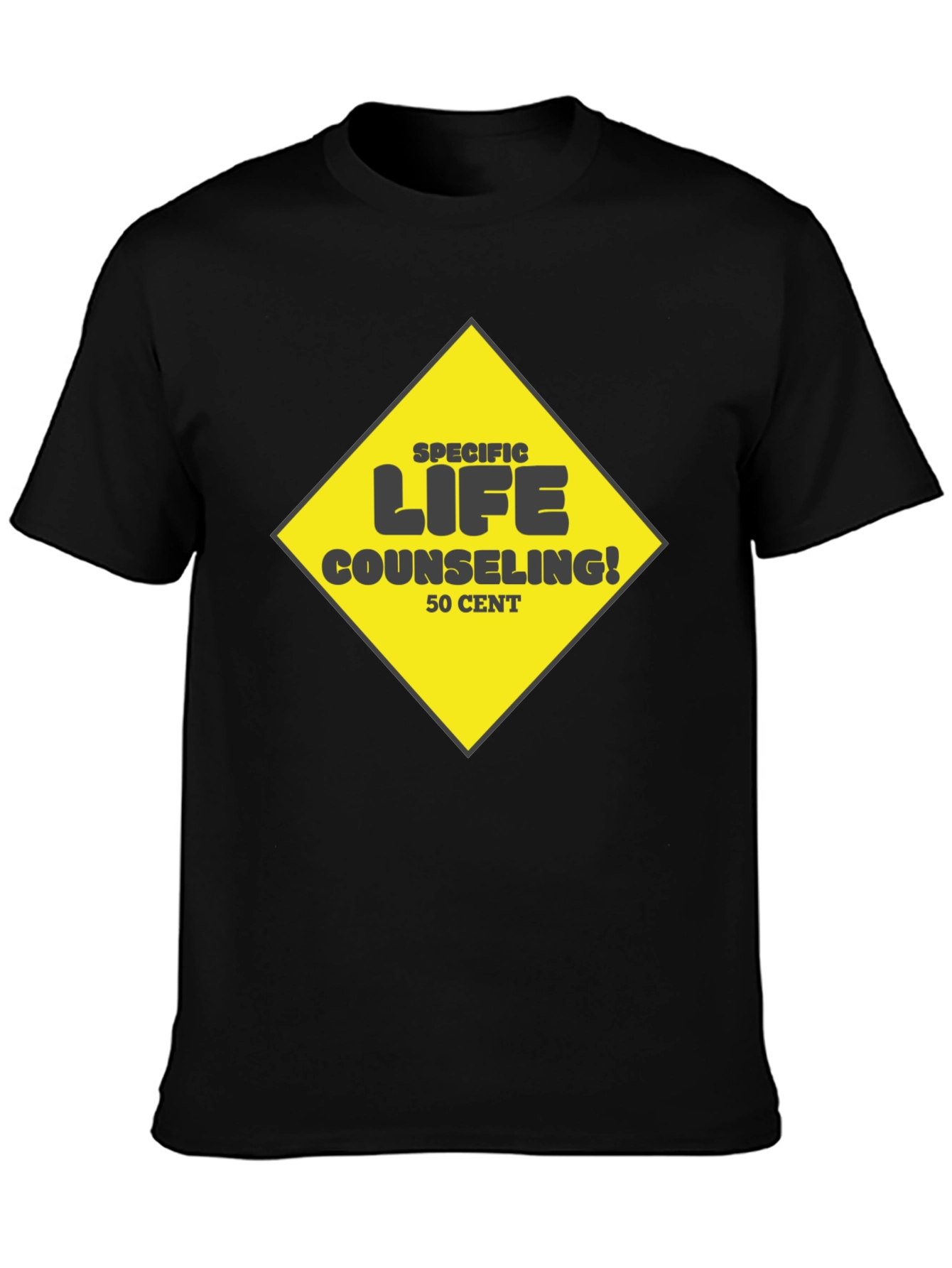 Black Specific Life Counseling T-Shirt view 3