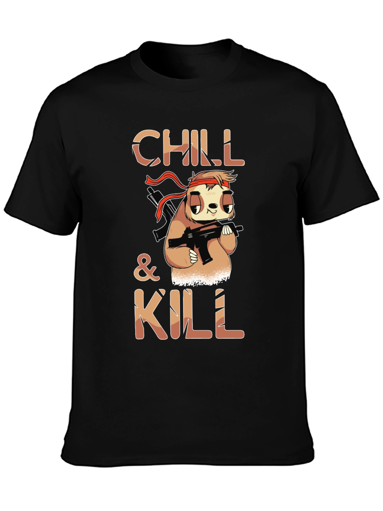 Black Chill & Kill T-Shirt view 3