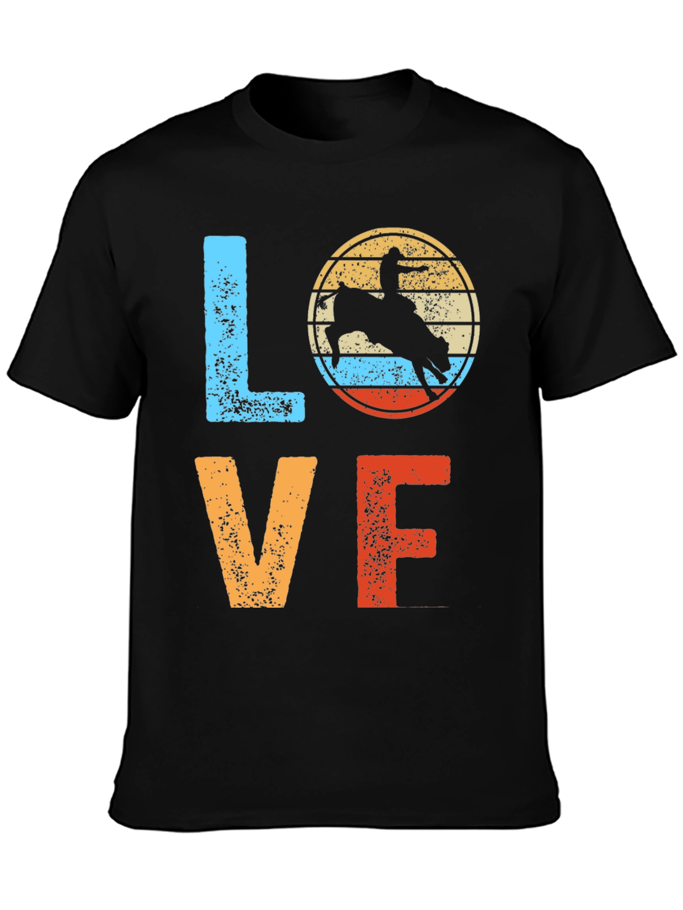 Black Love Rodeo T-Shirt view 3