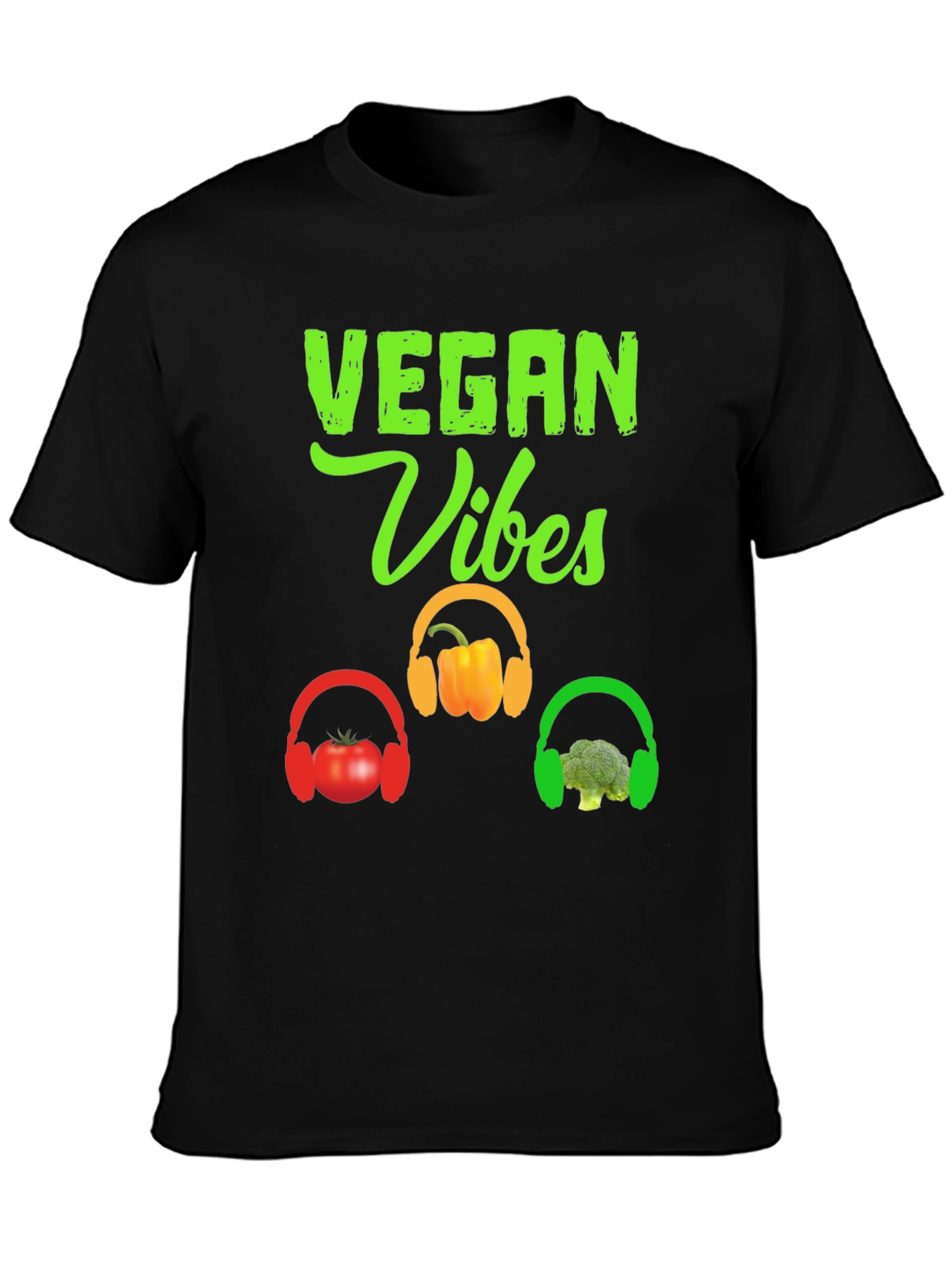 Vegan Vibes Graphic Tee - 3