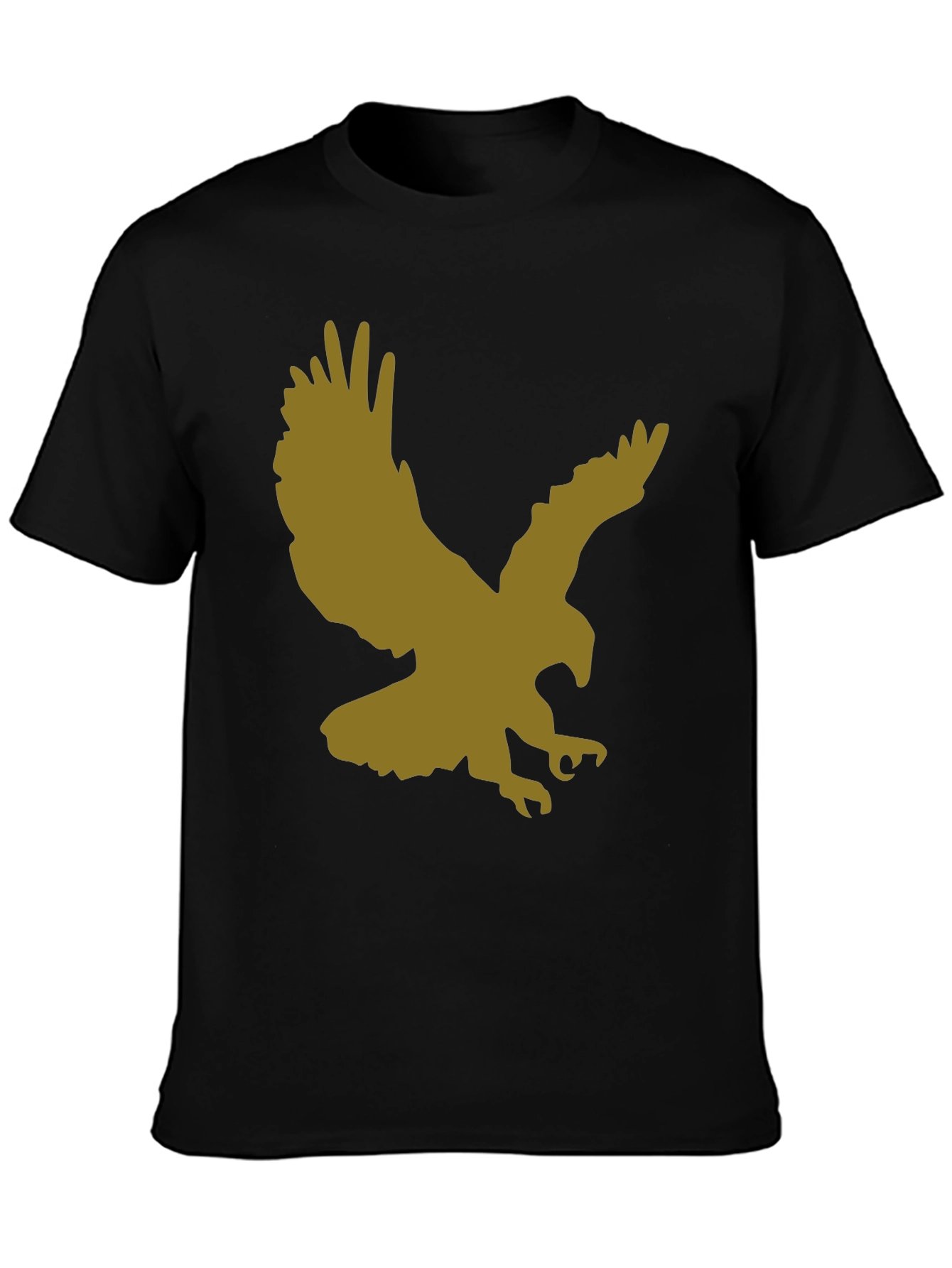 Black Eagle Graphic Black T-Shirt view 3