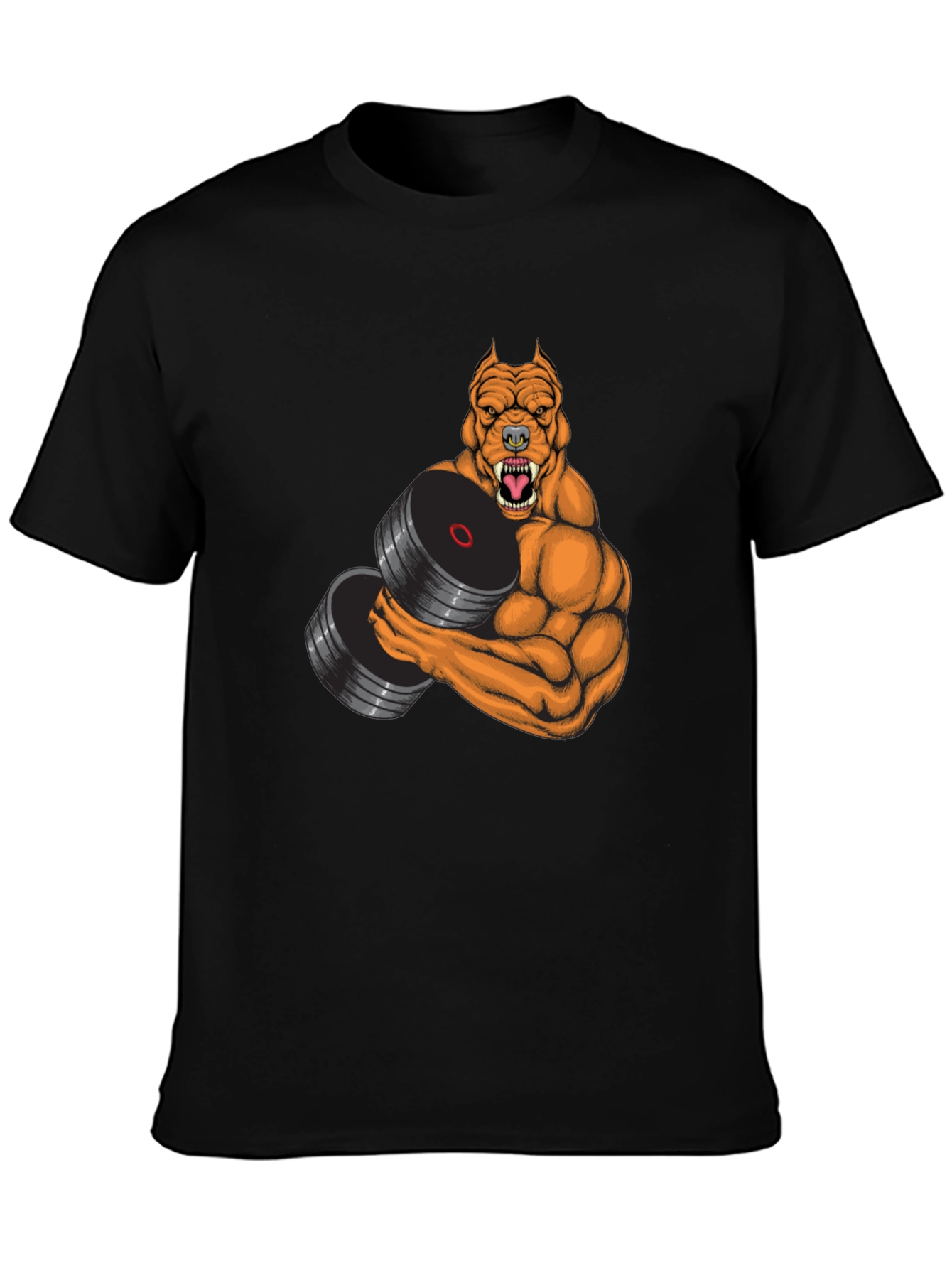 Black Pitbull Gym Black T-Shirt view 3