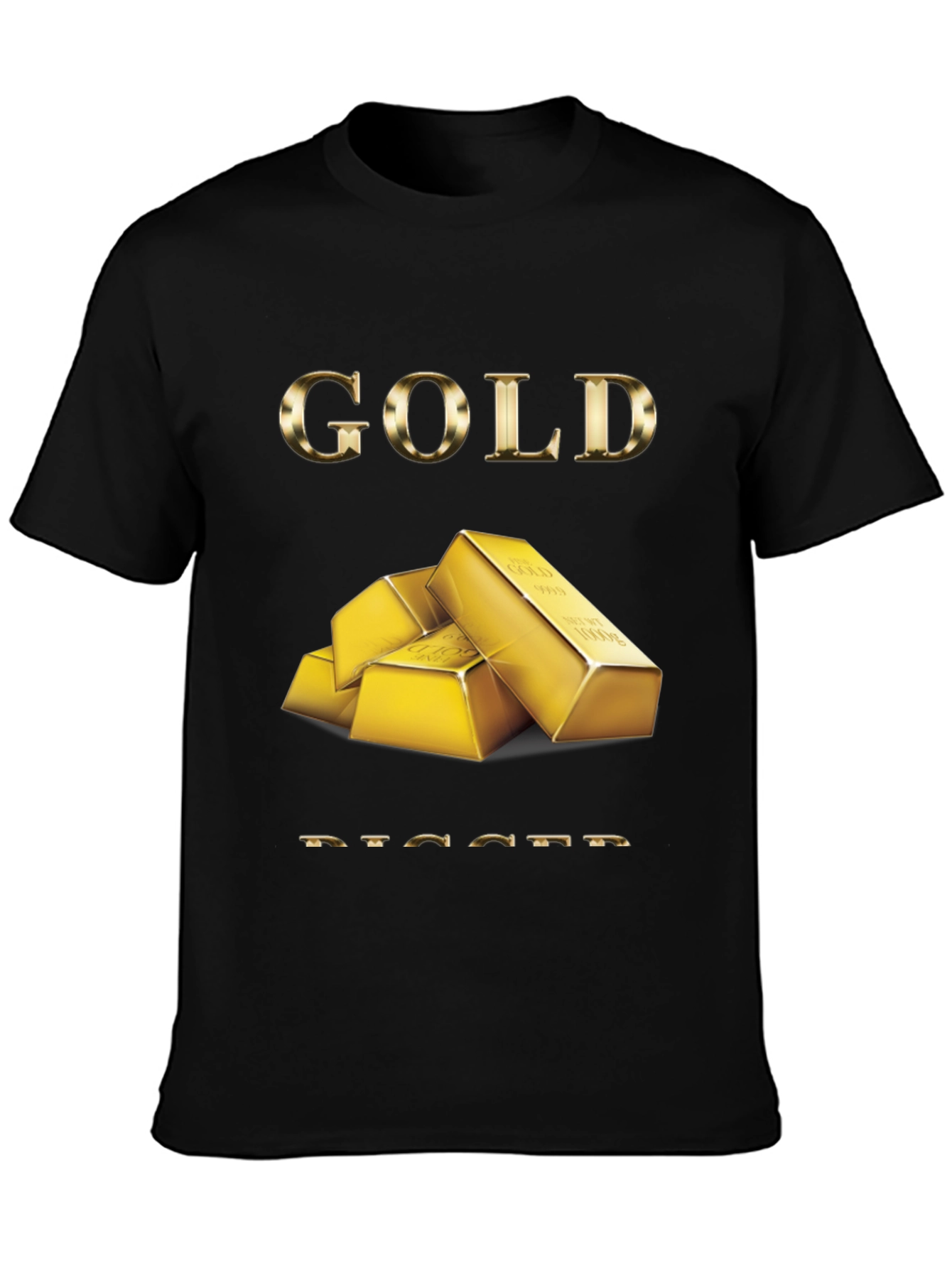 Black Gold Digger Graphic Tee view 3