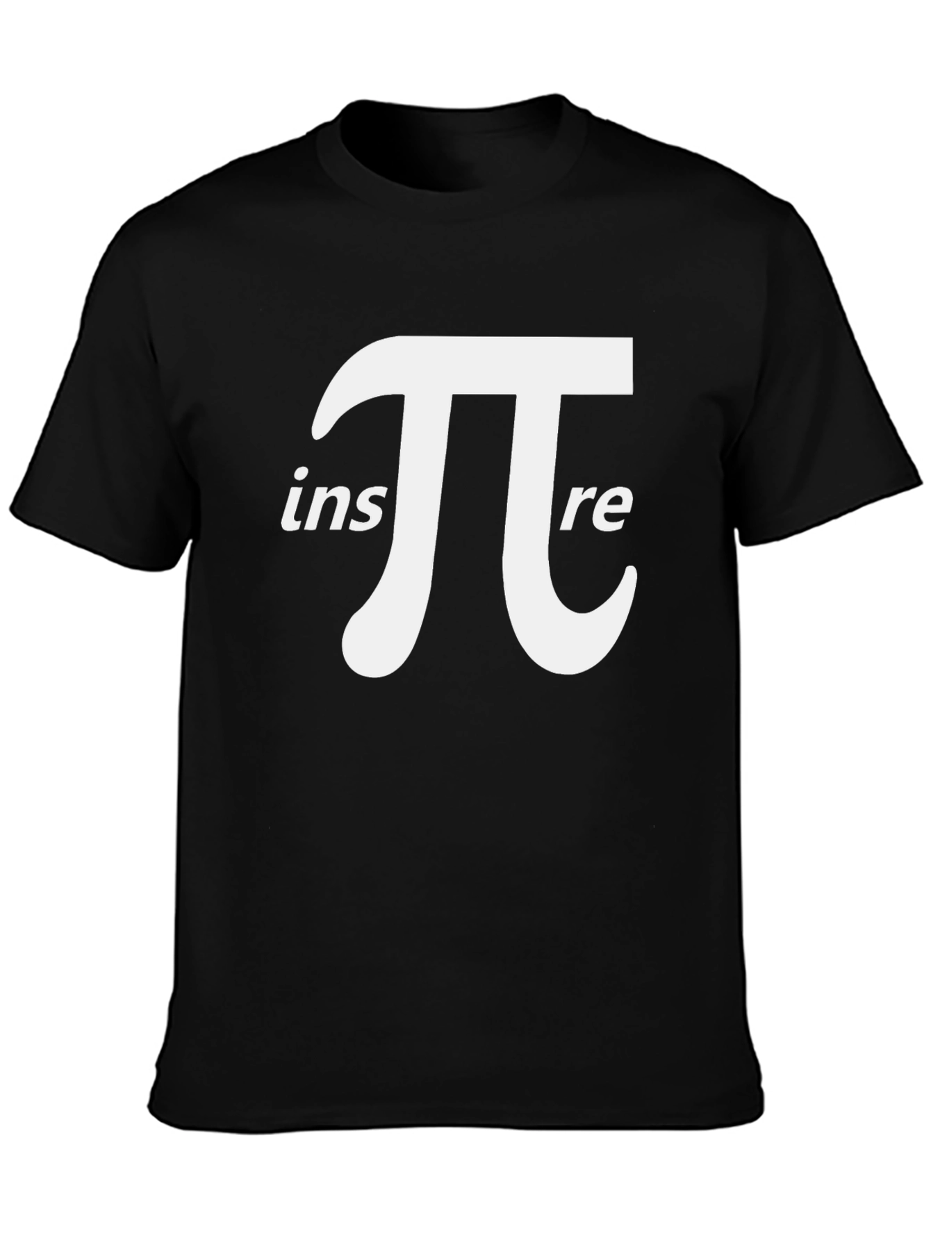 Black Inspire Pi Black T-Shirt - Mens view 3
