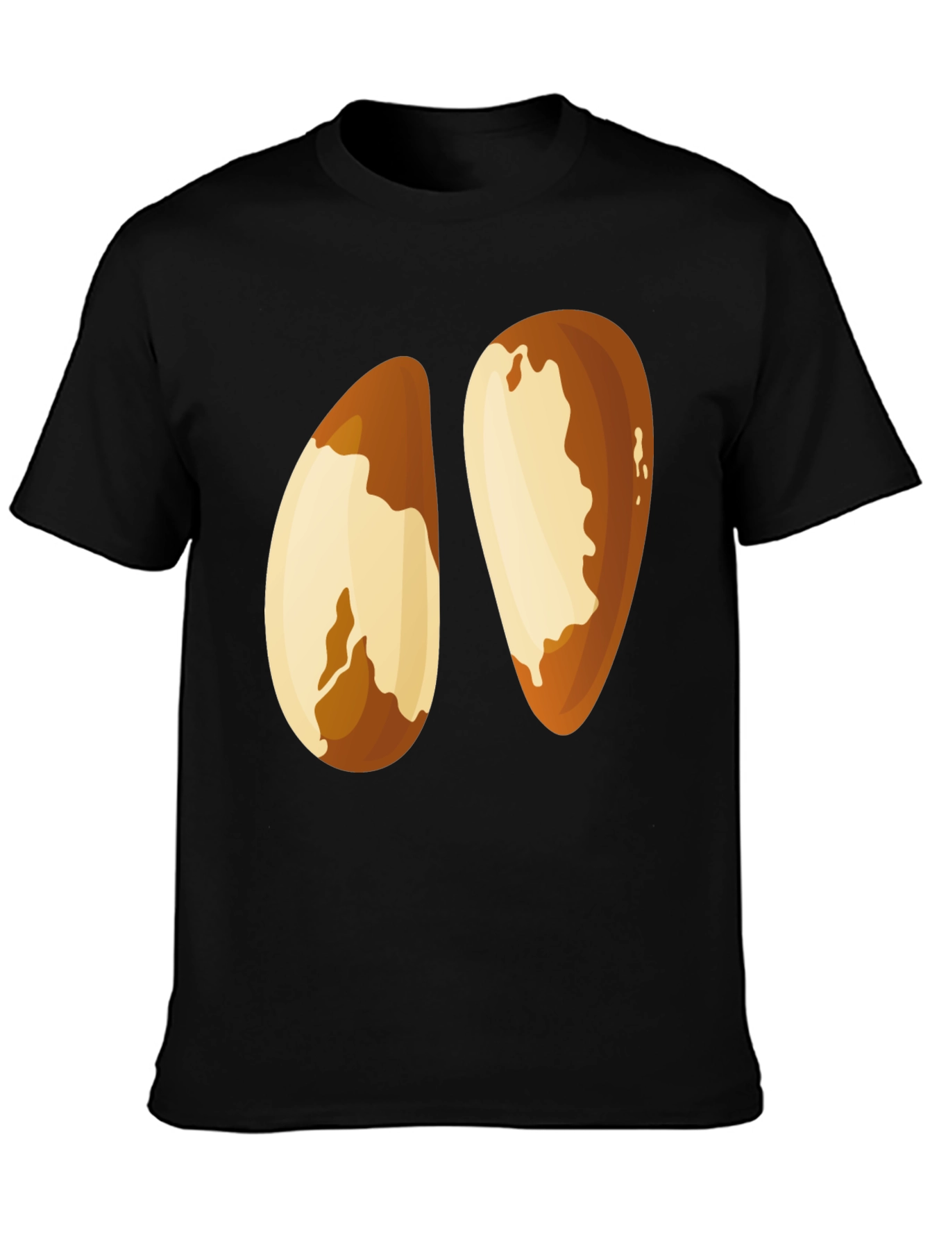 Brazil Nut Graphic Tee - Novelty Nut Design T-Shirt - 3