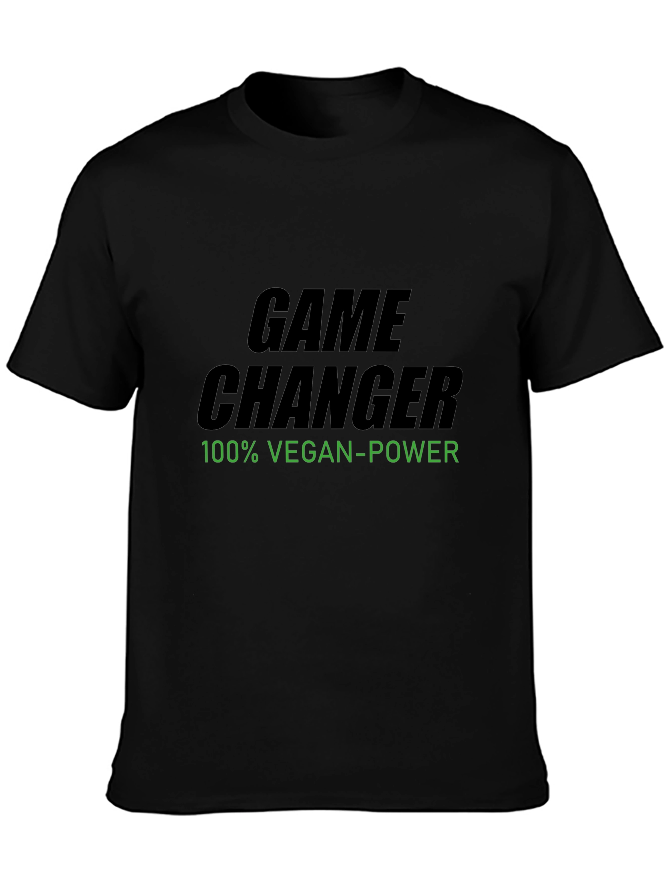 Vegan Power Game Changer Tee - Black - 3