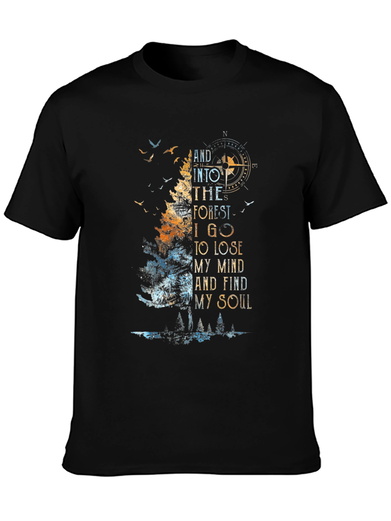 Black Forest Graphic Tee - Lose Your Mind, Find Your Soul view 3