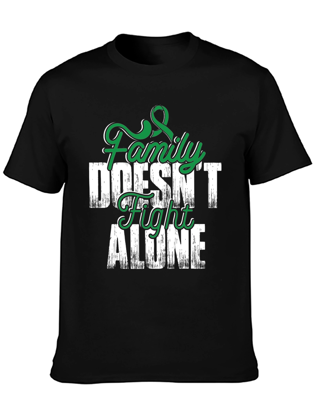 Family Doesn't Fight Alone Awareness T-Shirt - 3