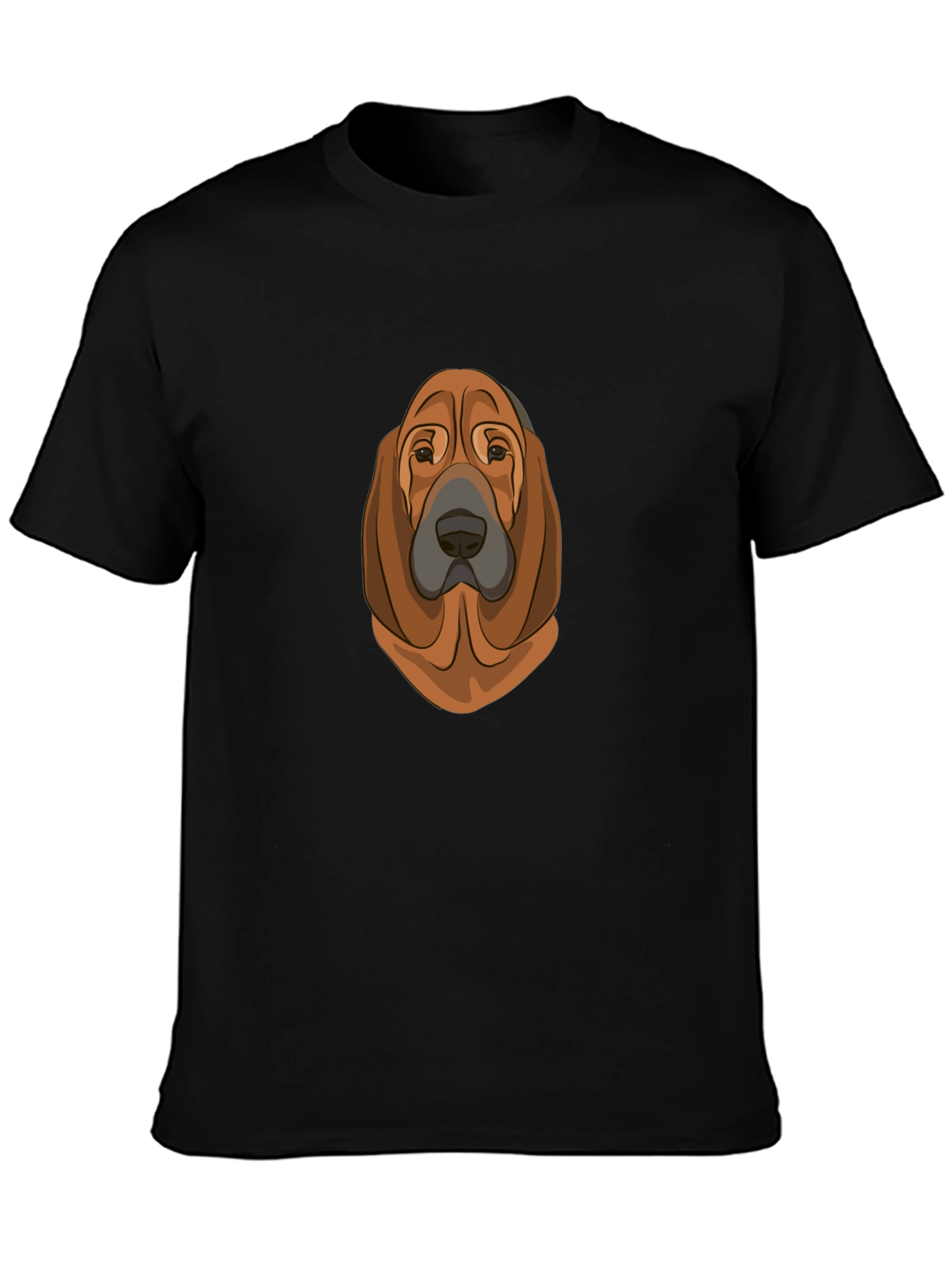 Black Dog Breed Graphic T-Shirt - Black view 3