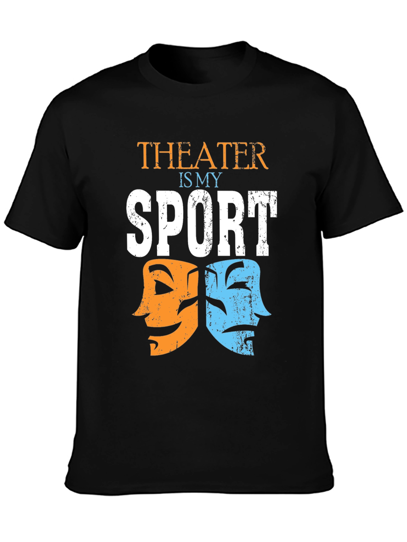 Black Theater Is My Sport Graphic Tee view 3