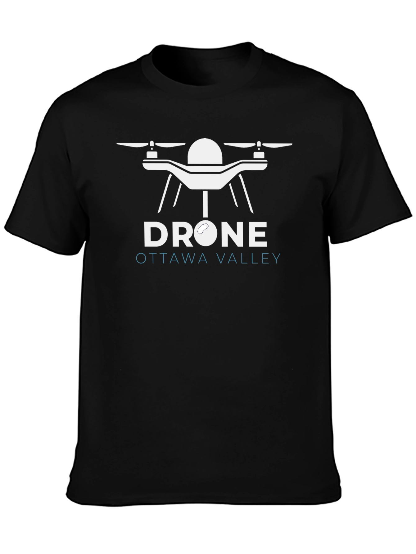 Black Drone Ottawa Valley T-Shirt view 3