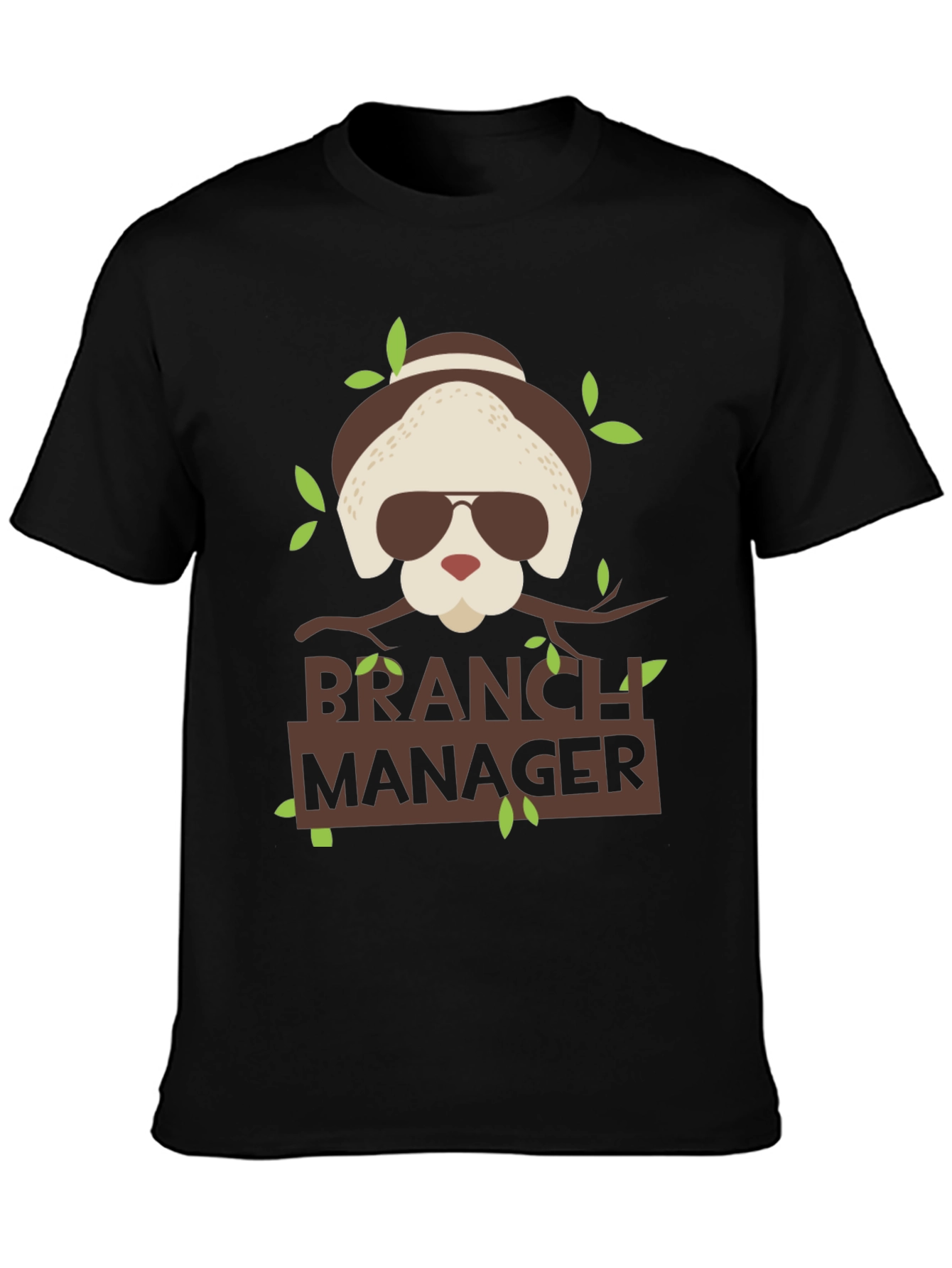 Black Branch Manager T-Shirt view 3