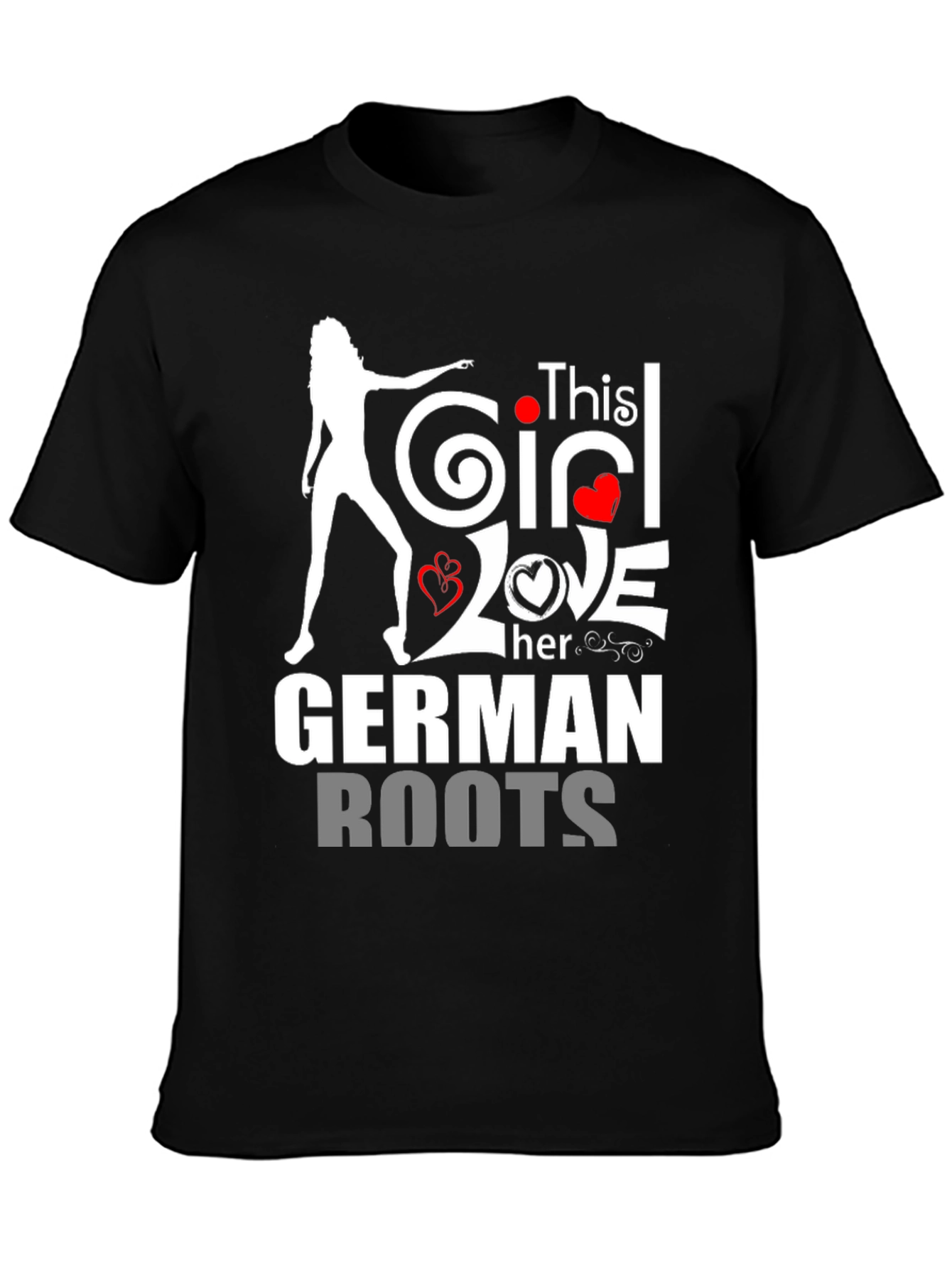 German Roots Girl T-Shirt - Love My Heritage - 3