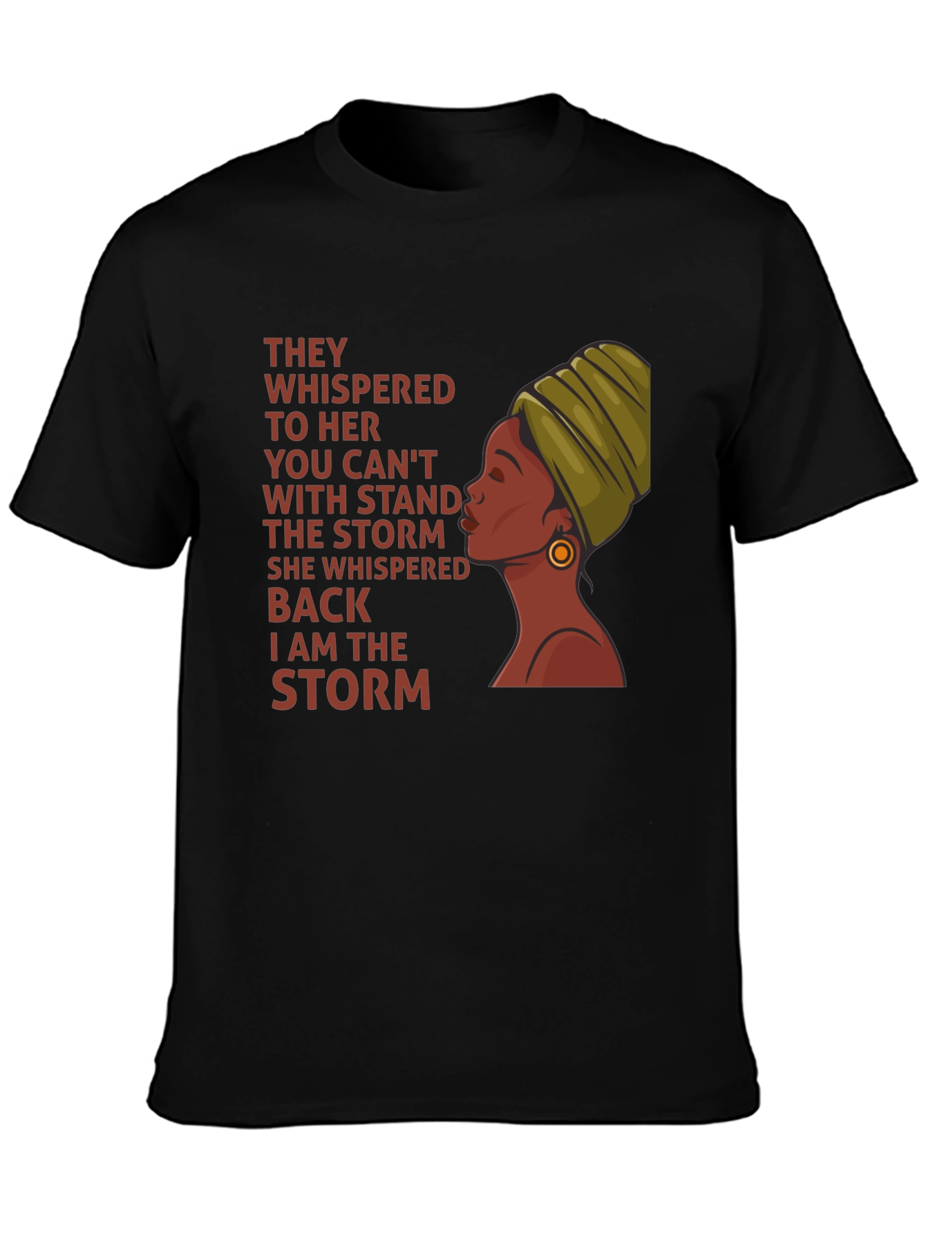 Inspirational Black Woman Empowerment T-Shirt - 3