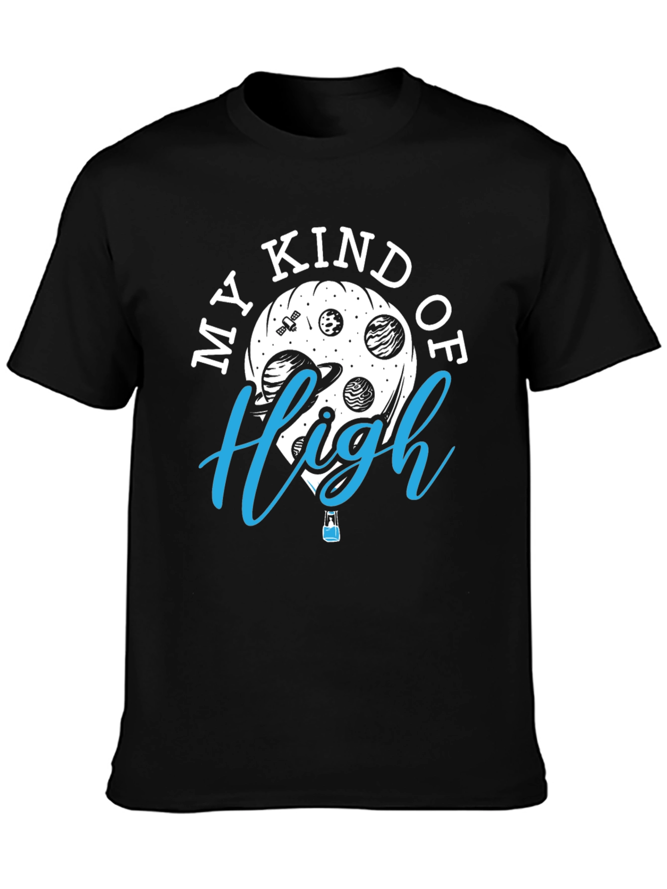 Black My Kind of High Graphic T-Shirt view 3