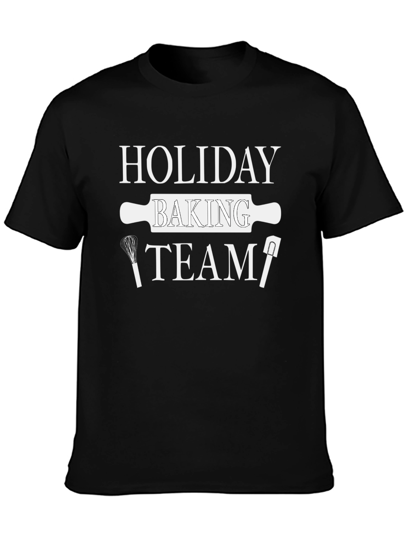 Holiday Baking Team T-Shirt - Festive Cook Apparel - 3