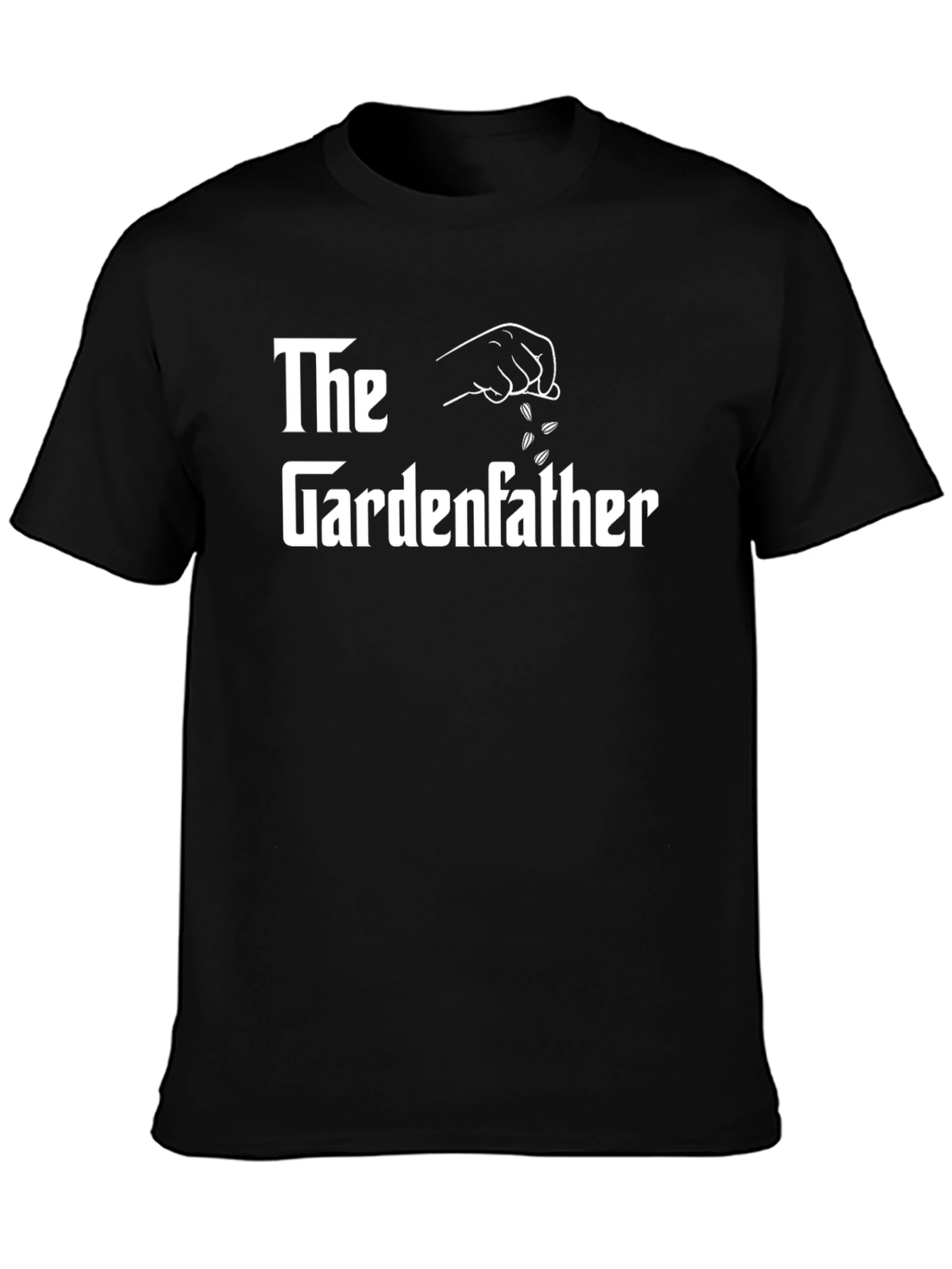 Black The Gardenfather T-Shirt view 3