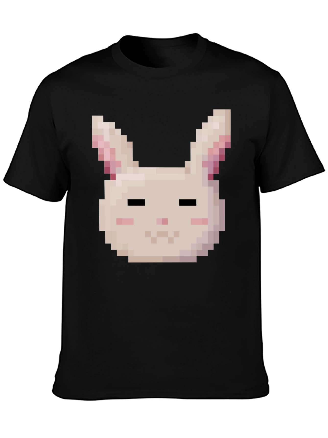Pixel Bunny Graphic T-Shirt - Soft Cotton Tee - 3