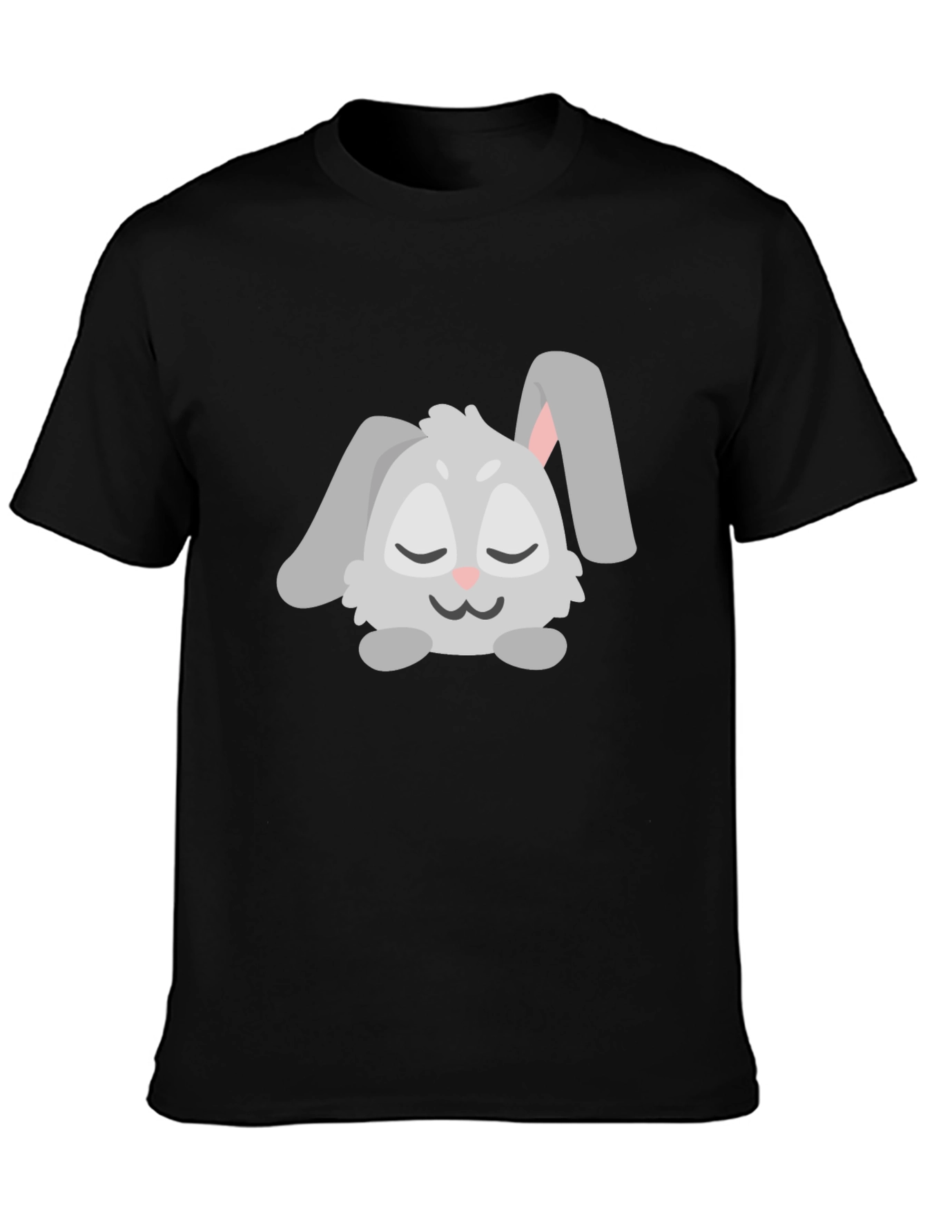 Cute Bunny Graphic Tee - Soft Cotton Comfort - 3