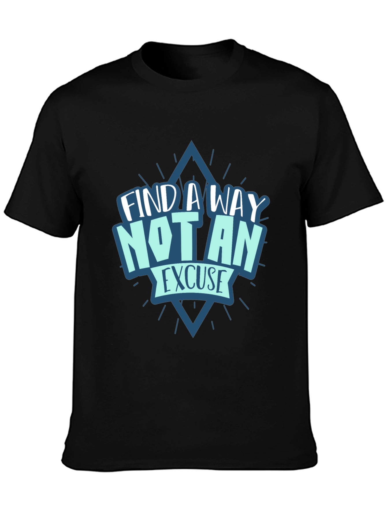 Black Find a Way Graphic T-Shirt - Black view 3
