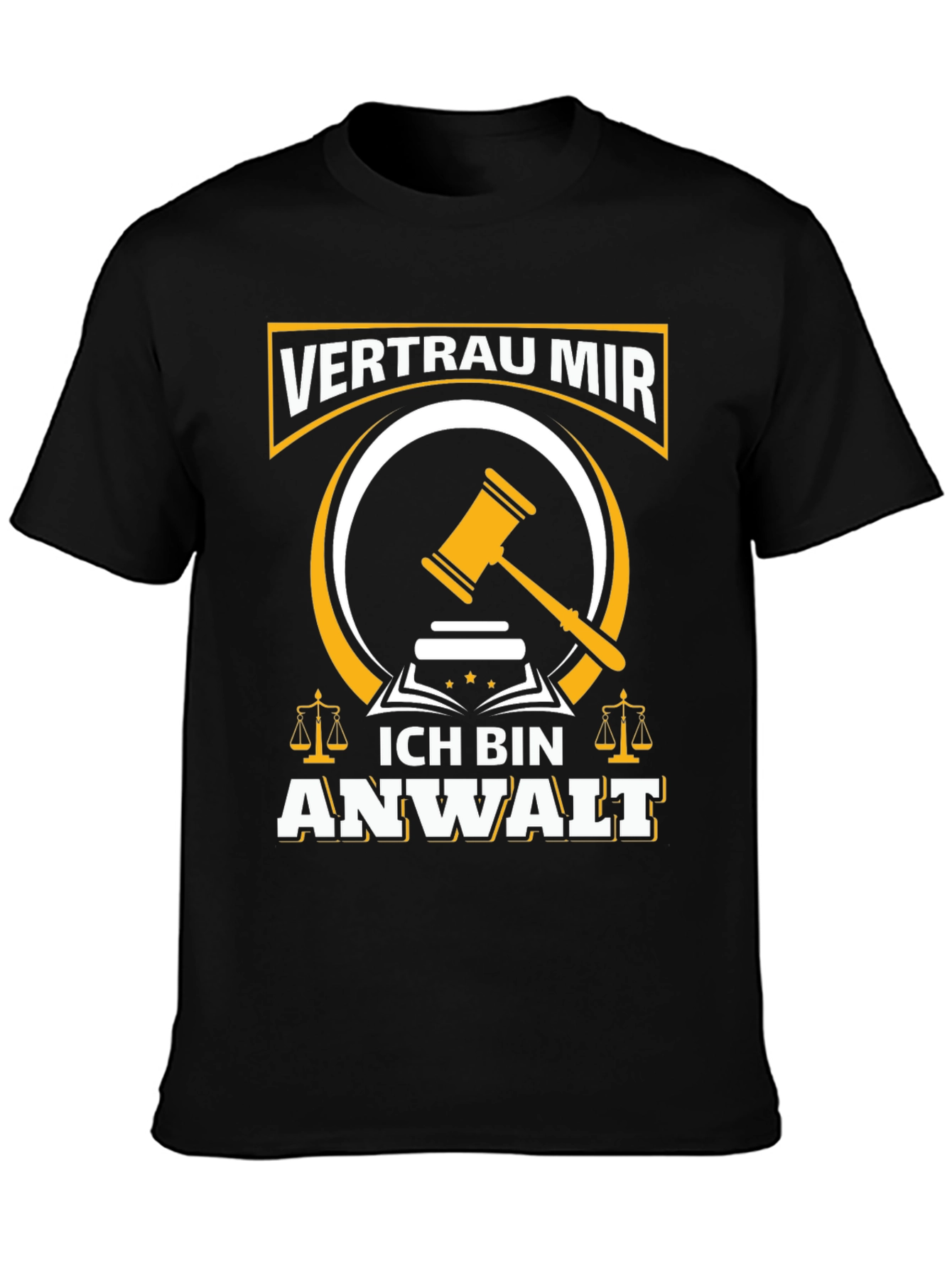 Vertrau Mir Ich Bin Anwalt T-Shirt Lawyer Justice - 3