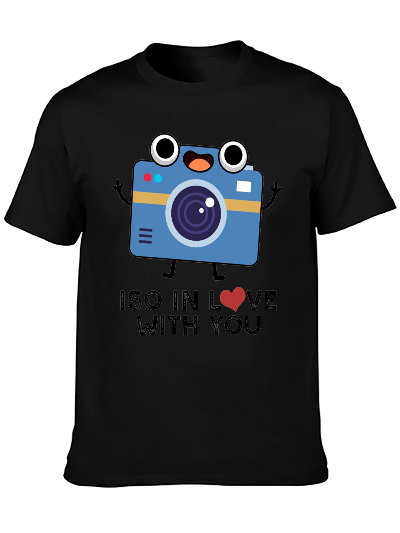 Cute Camera T-Shirt - ISO In Love With You - 3