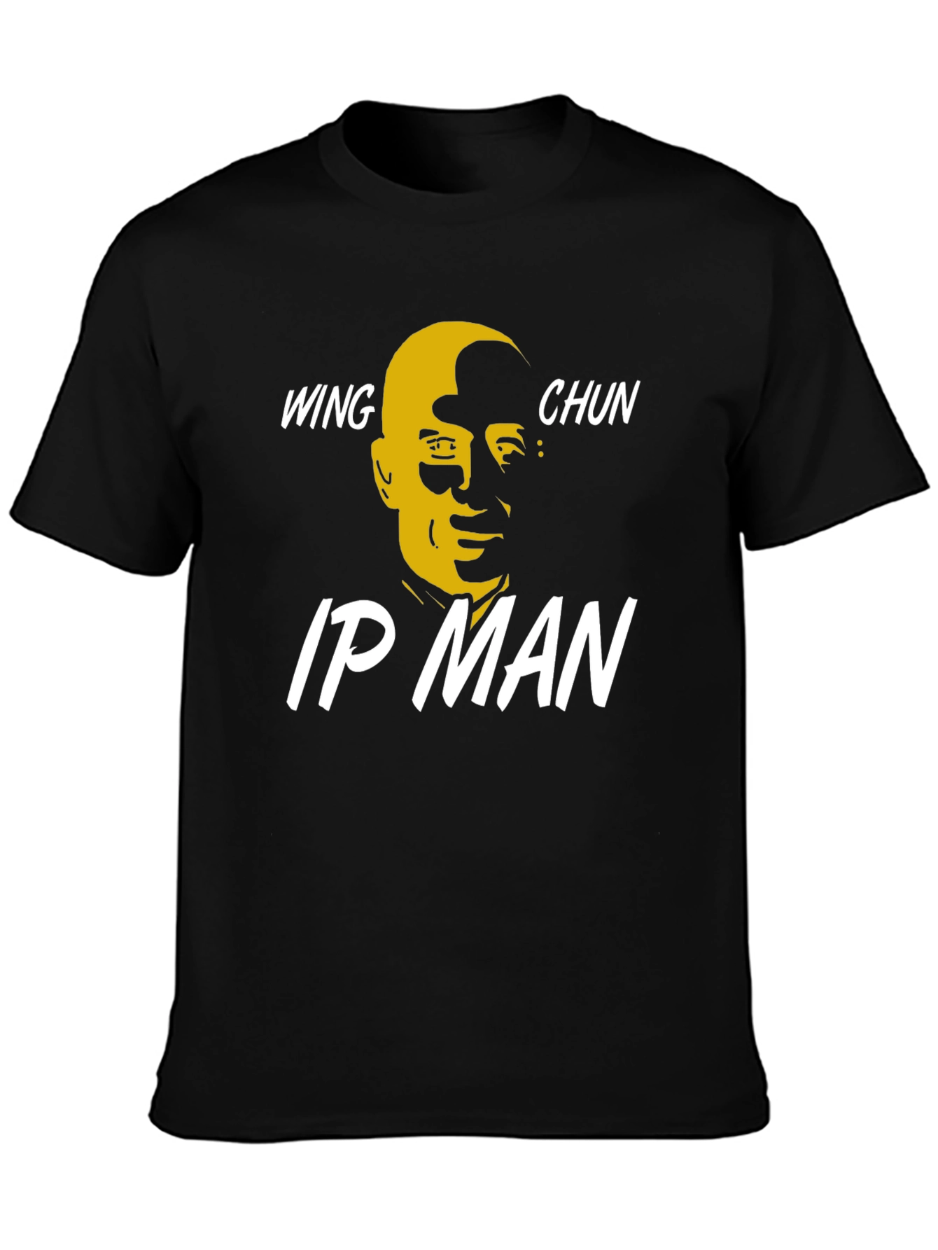 Black Wing Chun IP Man T-Shirt - Martial Arts Style view 3