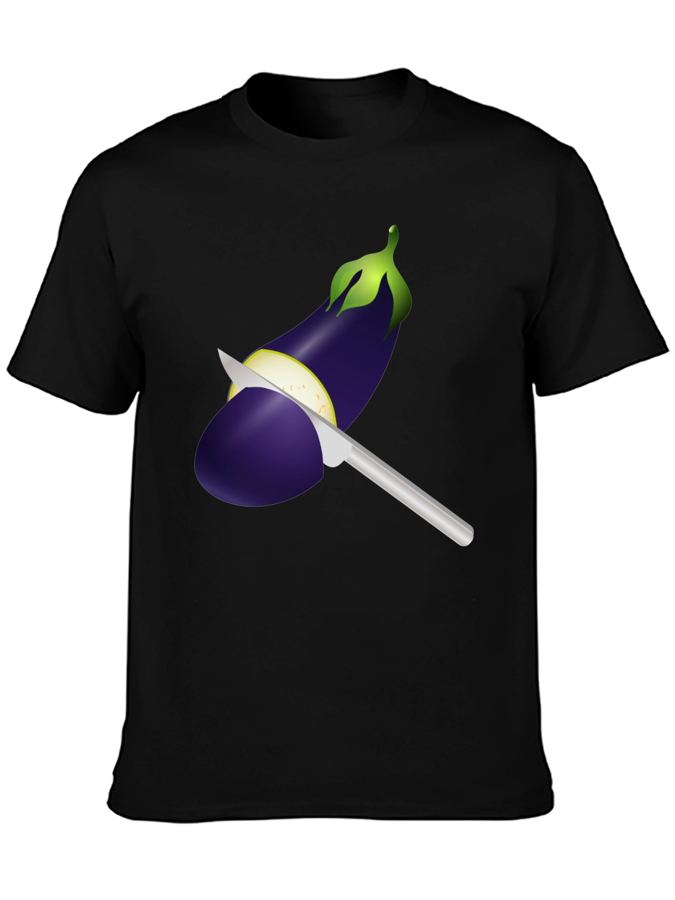Eggplant Knife T-Shirt - 3