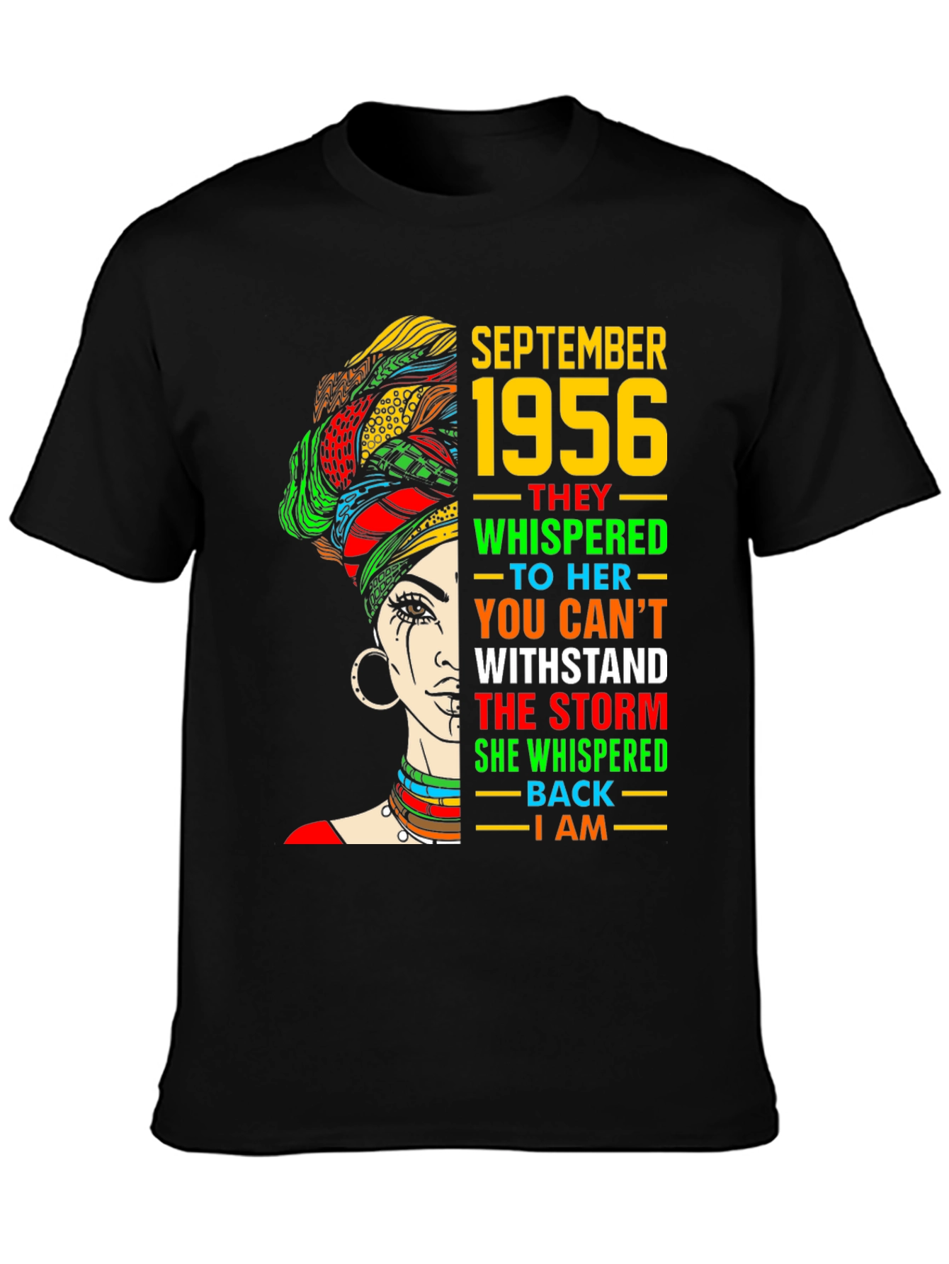 Black September 1956 Woman T-Shirt view 3