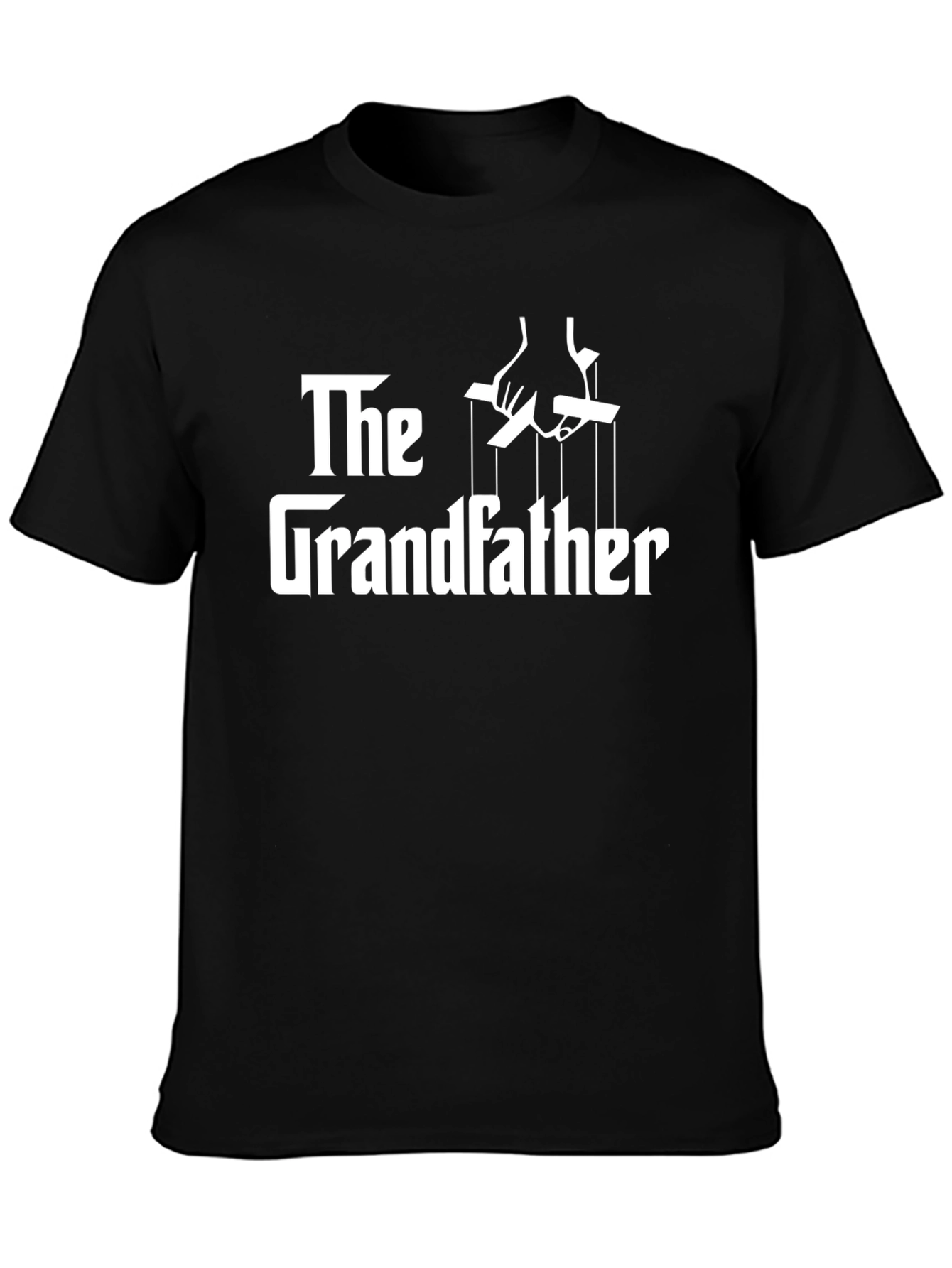 Black The Grandfather T-Shirt - Godfather Parody view 3