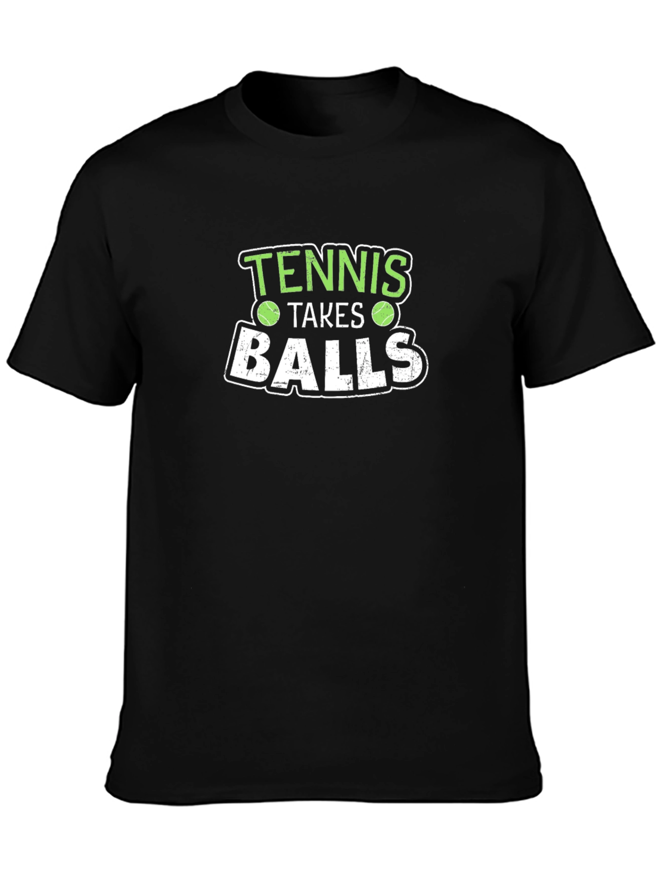 Tennis Takes Balls Graphic T-Shirt - 3