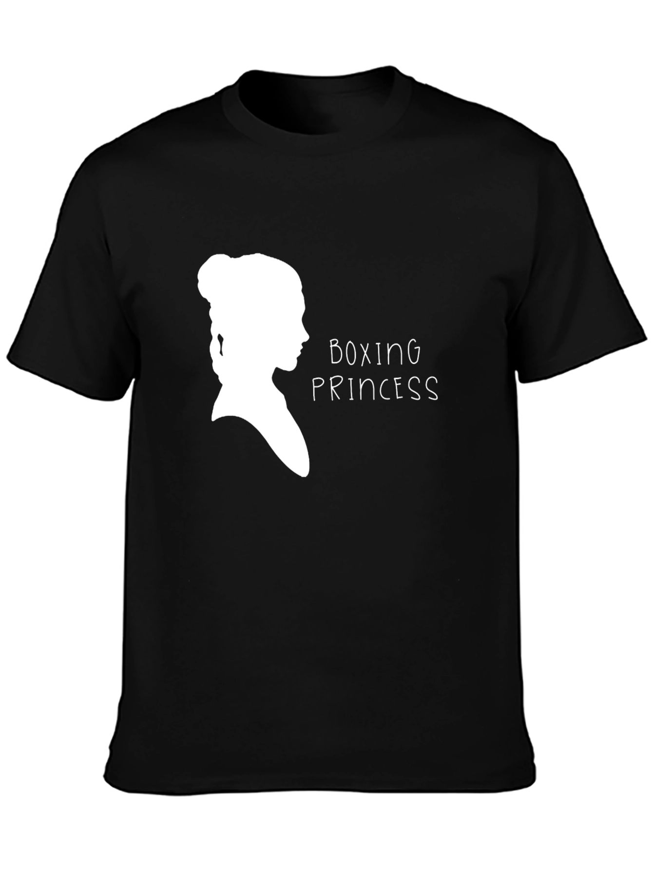 Black Boxing Princess Black T-Shirt view 3
