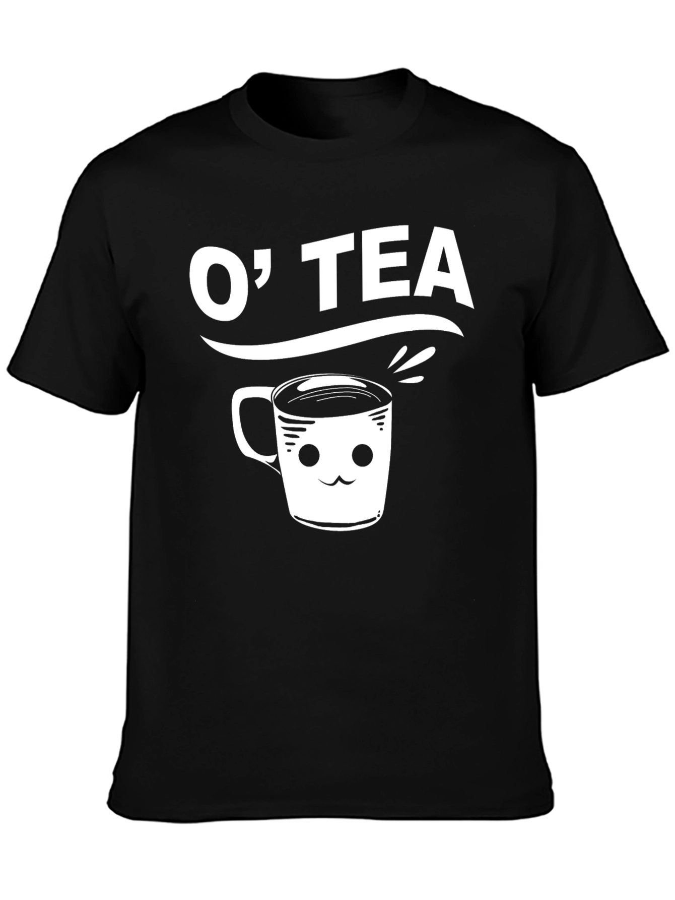 Black O' Tea Funny Graphic Tee view 3