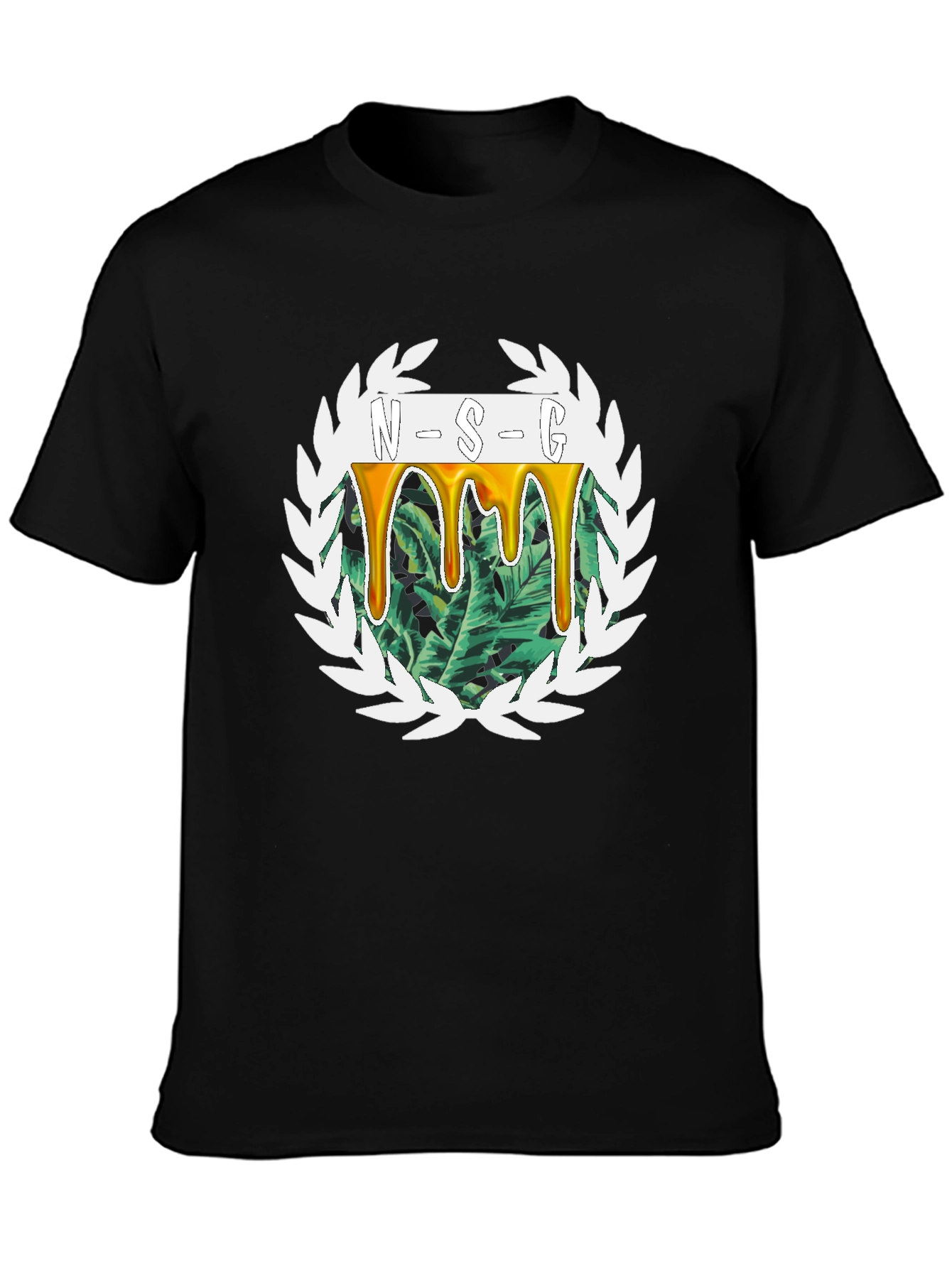NSG Graphic Tee - Tropical Drip Design - 3