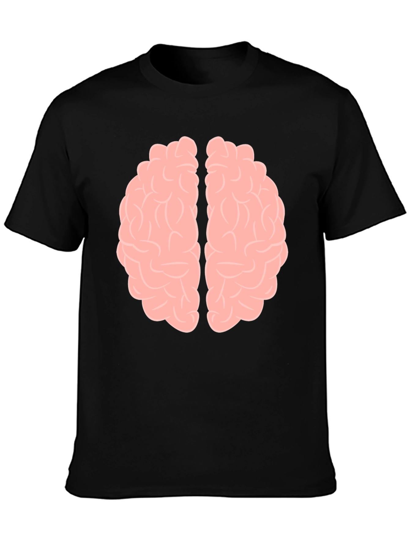 Black Brain Graphic T-Shirt - Smart and Stylish! view 3