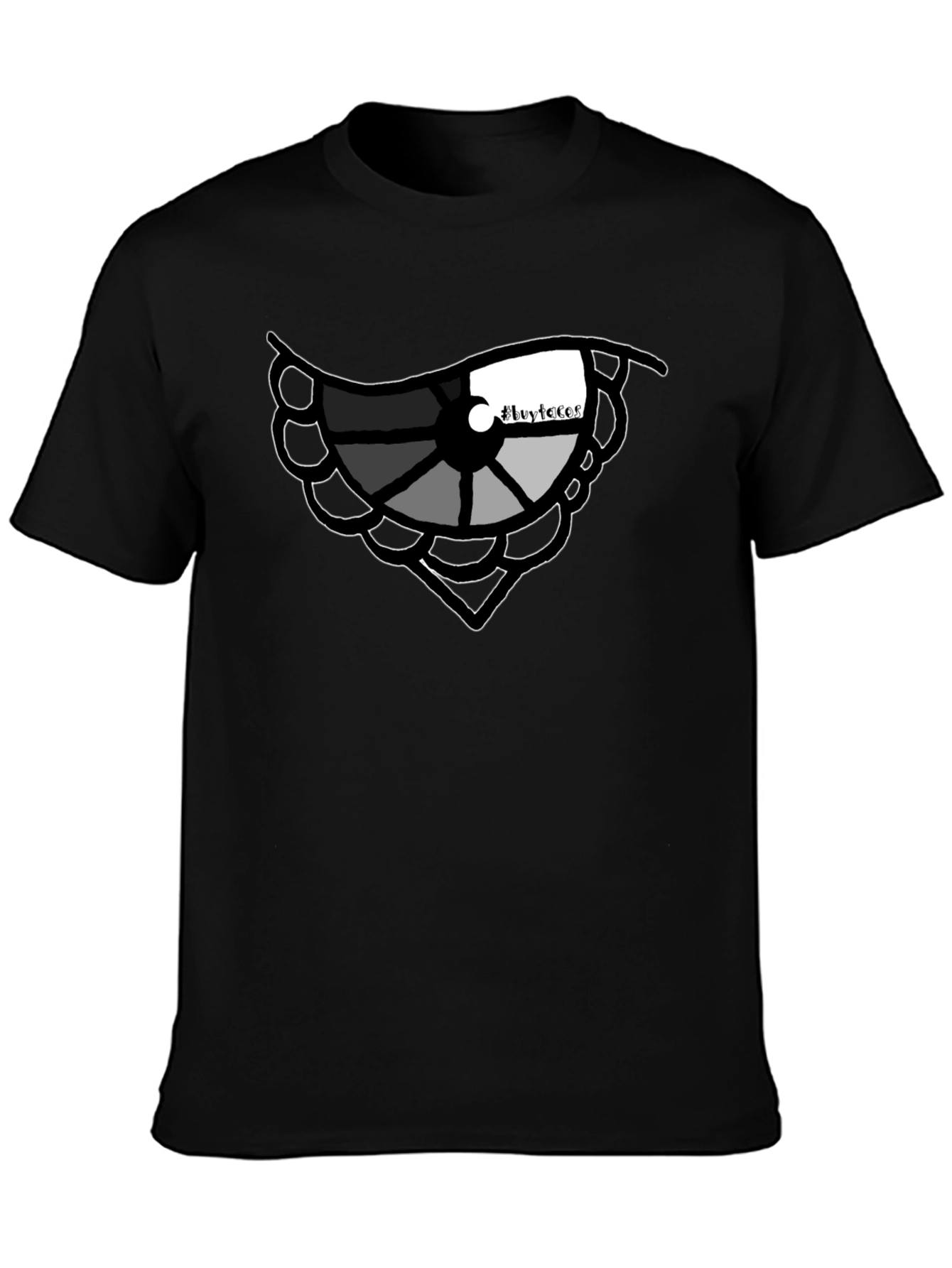 Black Eye See You Graphic T-Shirt - Black view 3