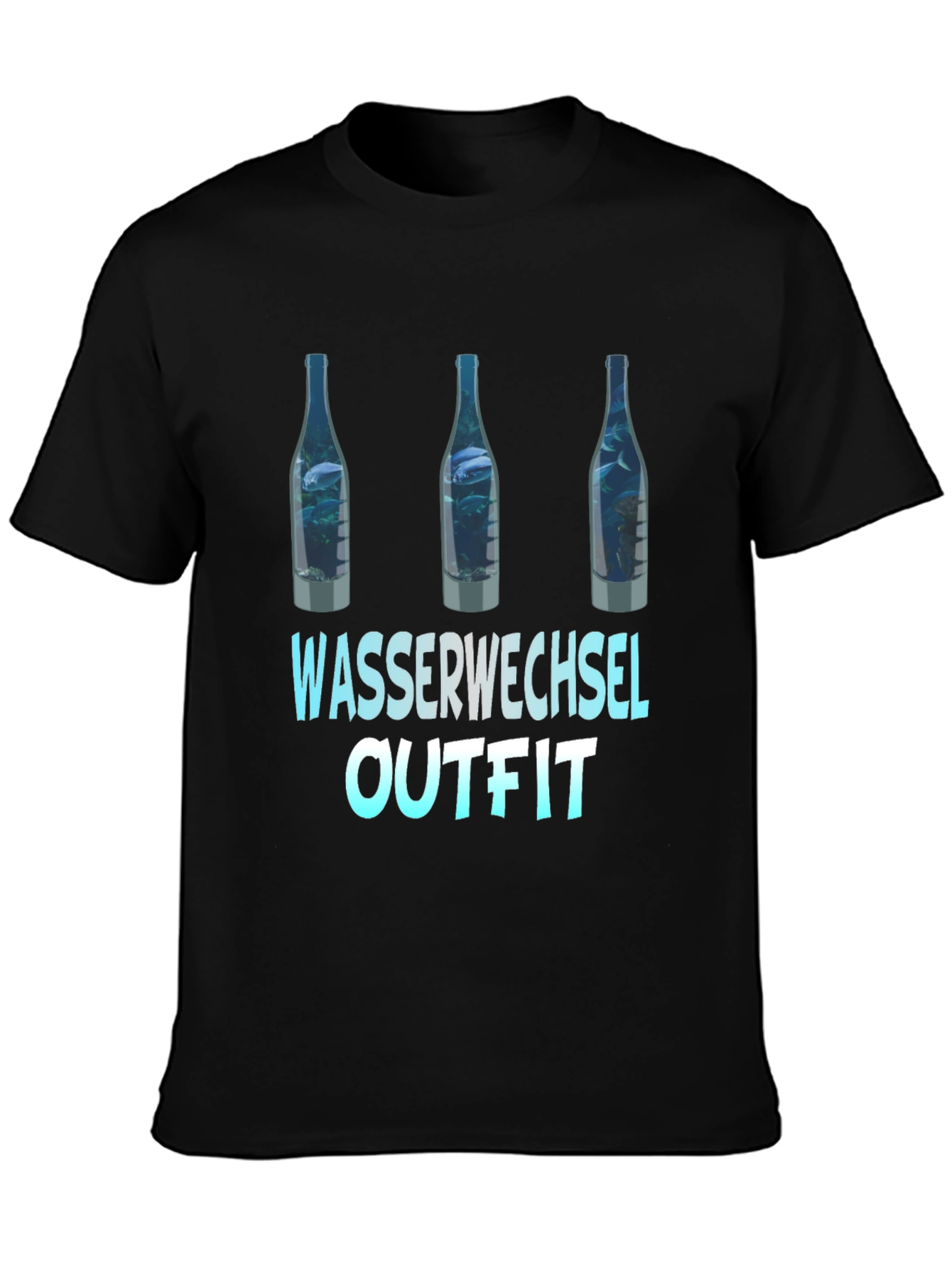 Wasserwechsel Outfit Graphic T-Shirt - Aquarium Lovers Tee - 3
