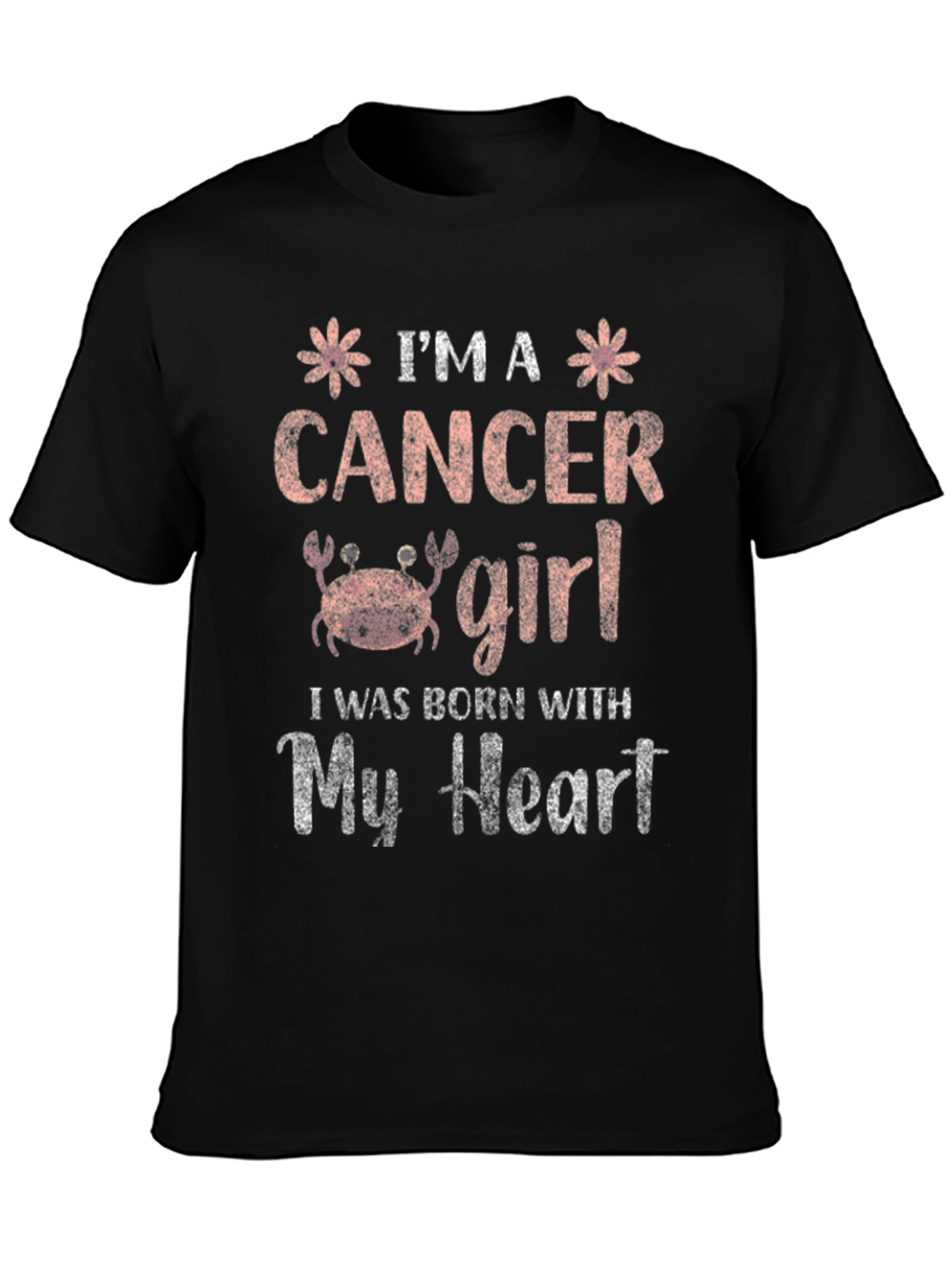 I'm A Cancer Girl Zodiac T-Shirt - 3