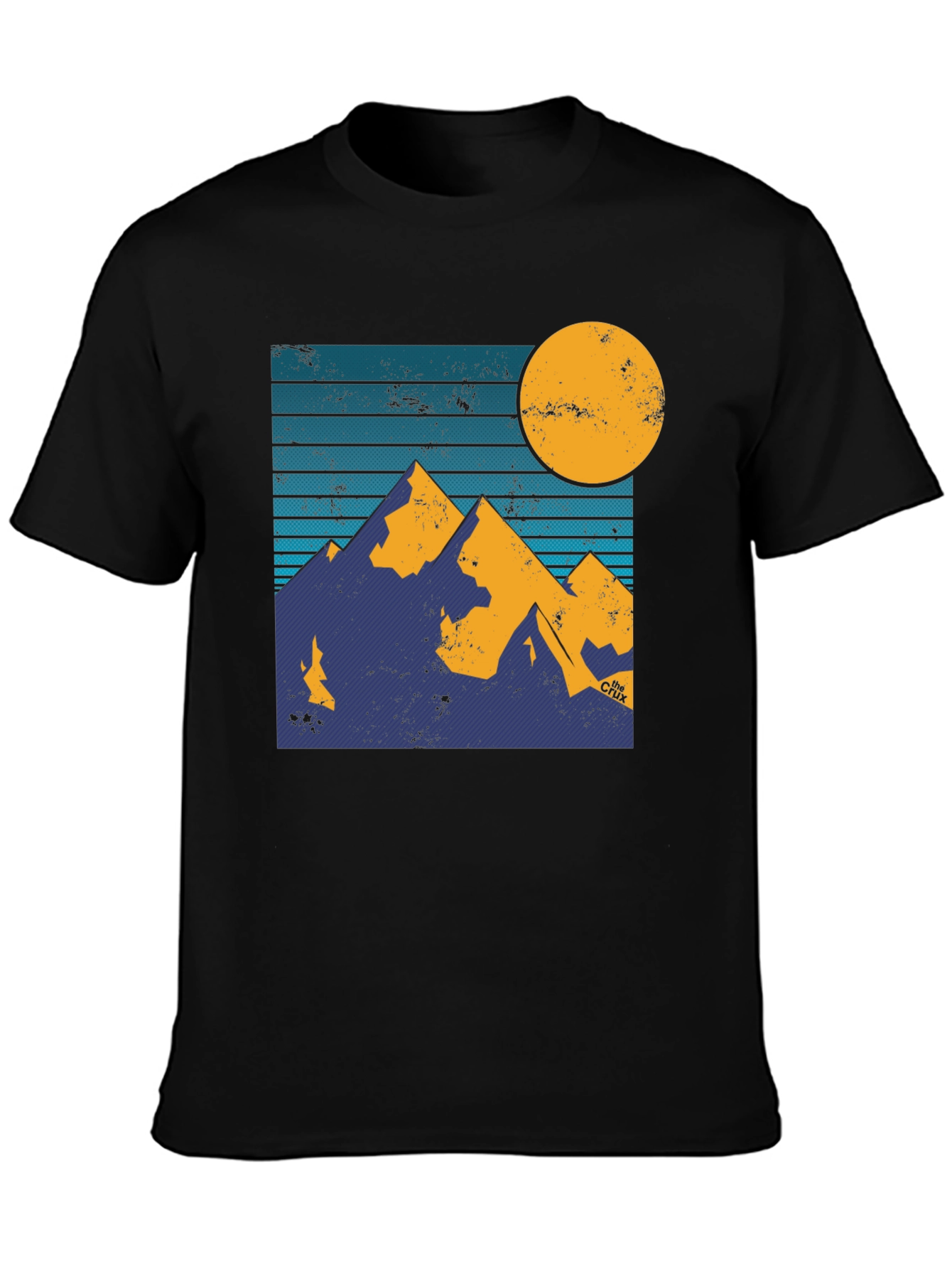 Black Mountain Sunset Graphic Tee - Adventure Style view 3