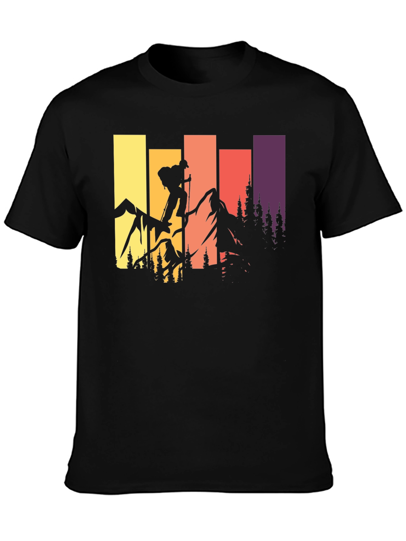 Black Mountain Hiker Graphic Tee - Adventure Ready! view 3