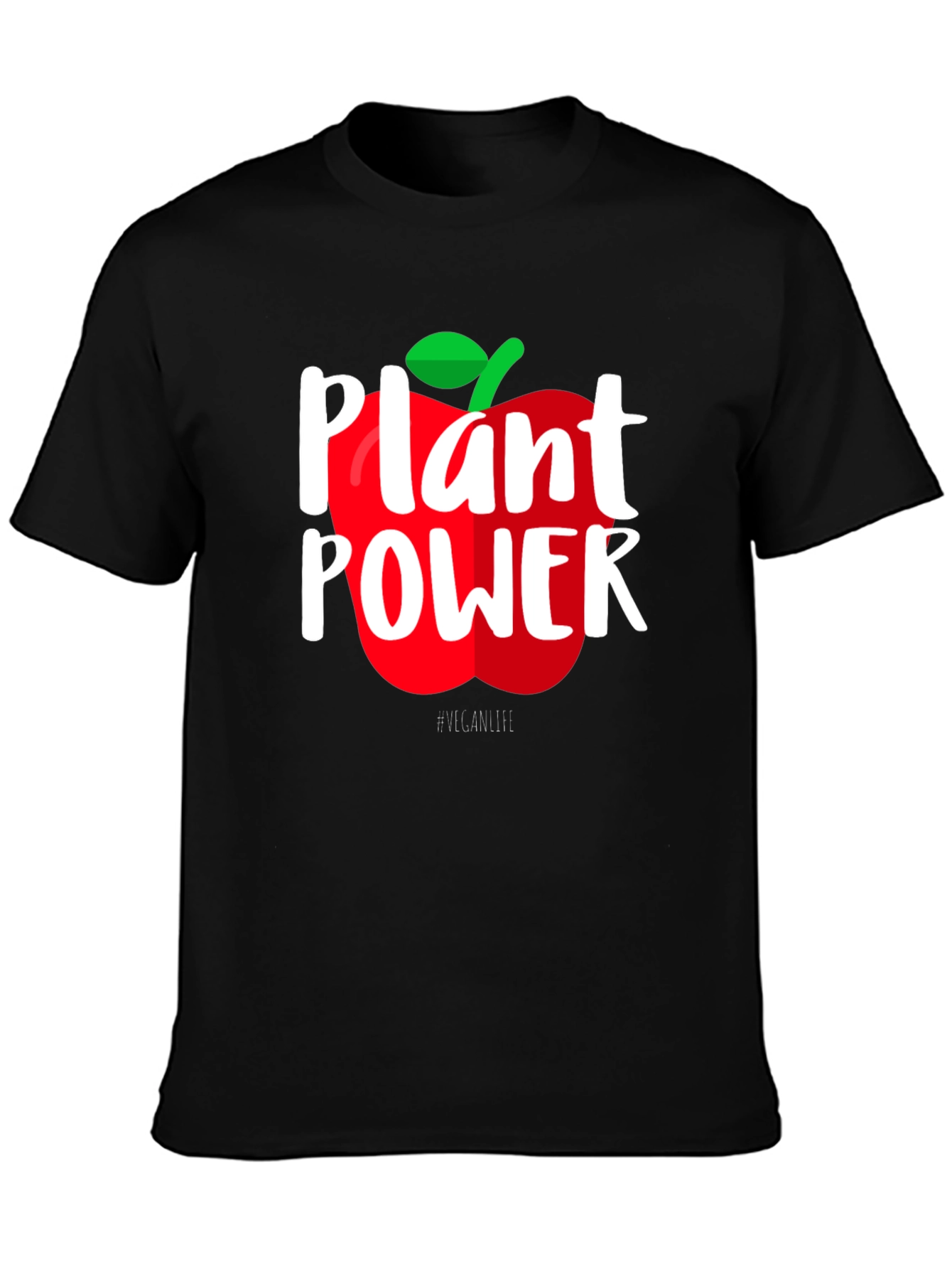 Plant Power Vegan Graphic Tee - 3