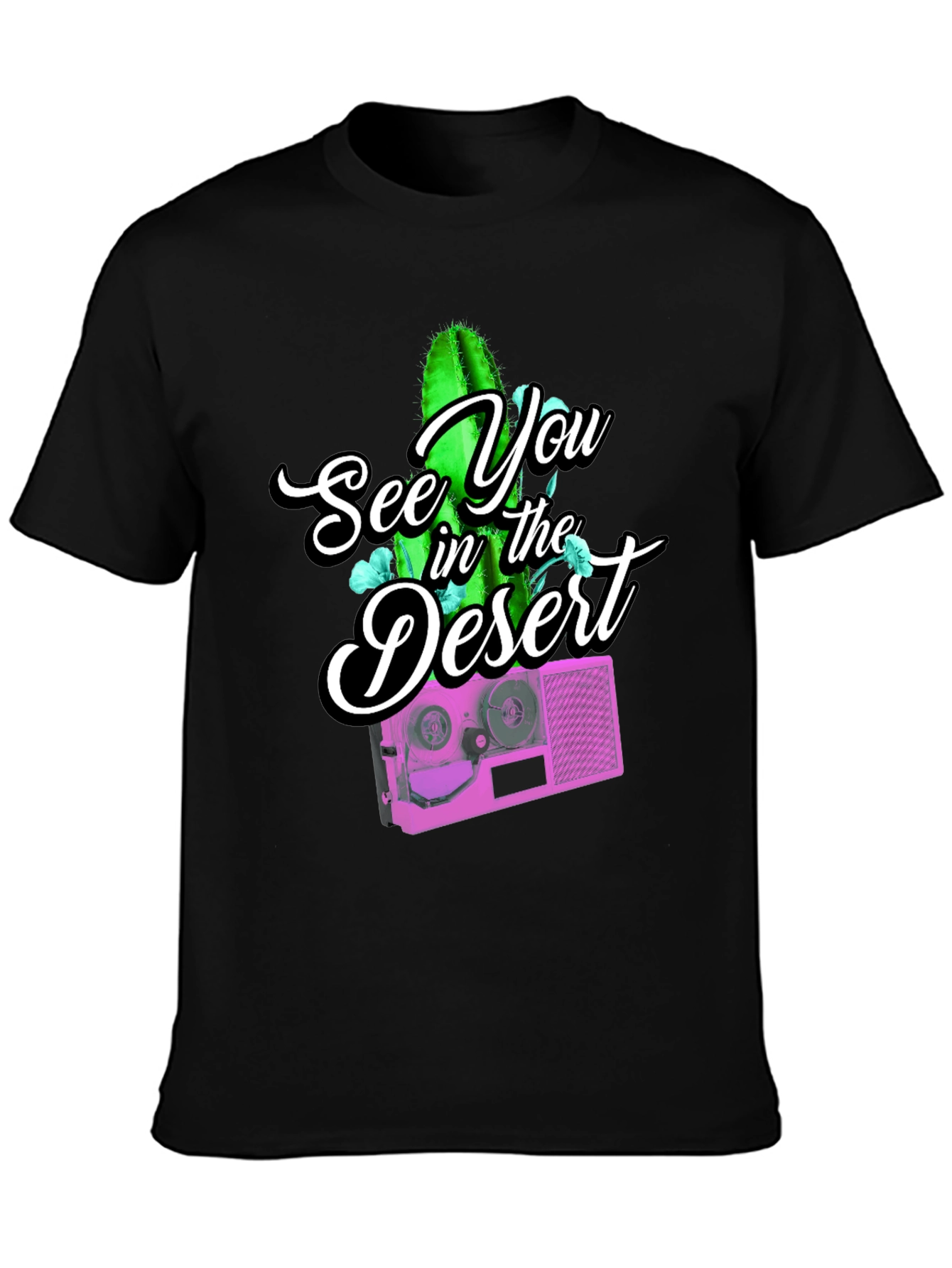 See You in the Desert Graphic T-Shirt - 3